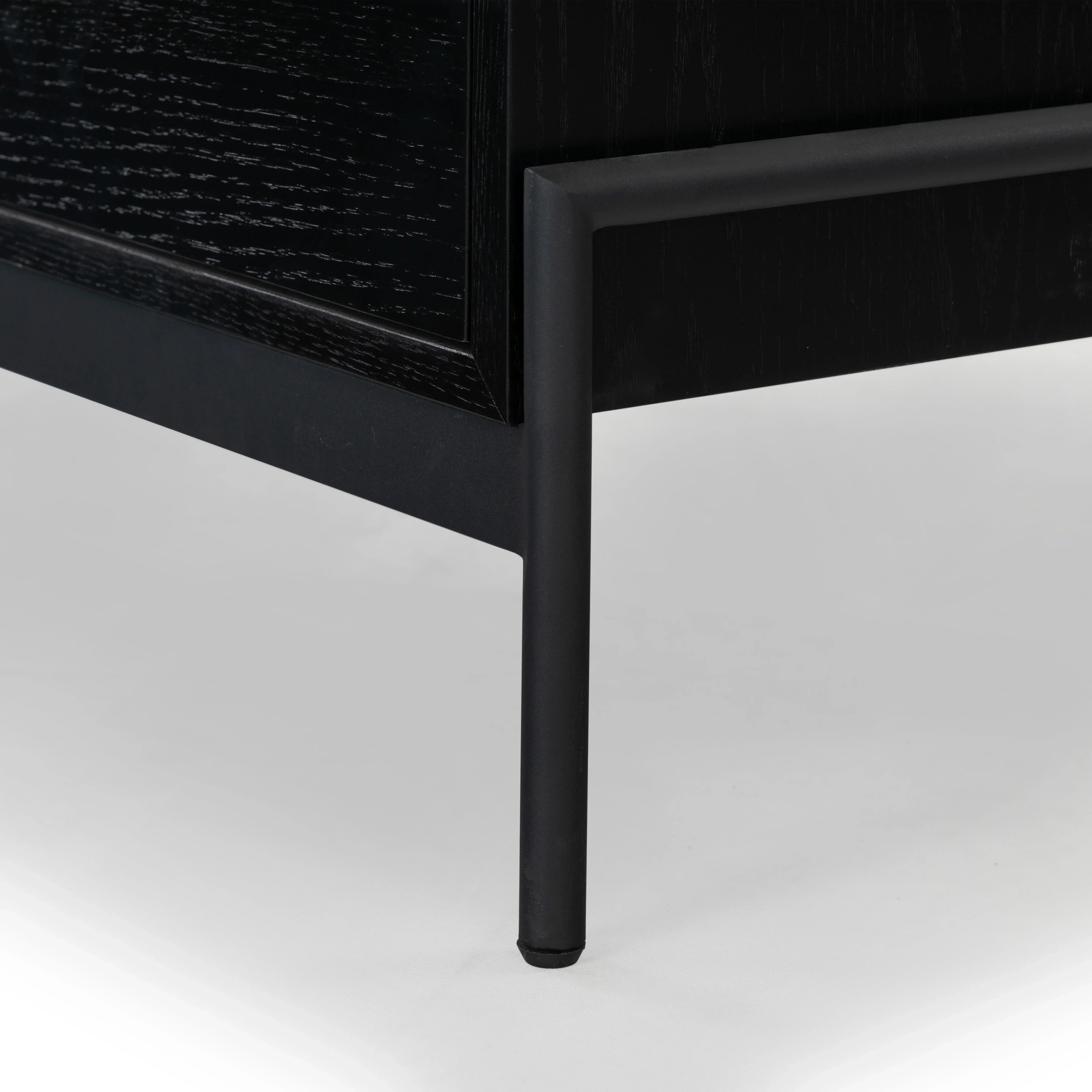 Chandri Vegan Leather Wrapped Handle Nightstand - Image 20
