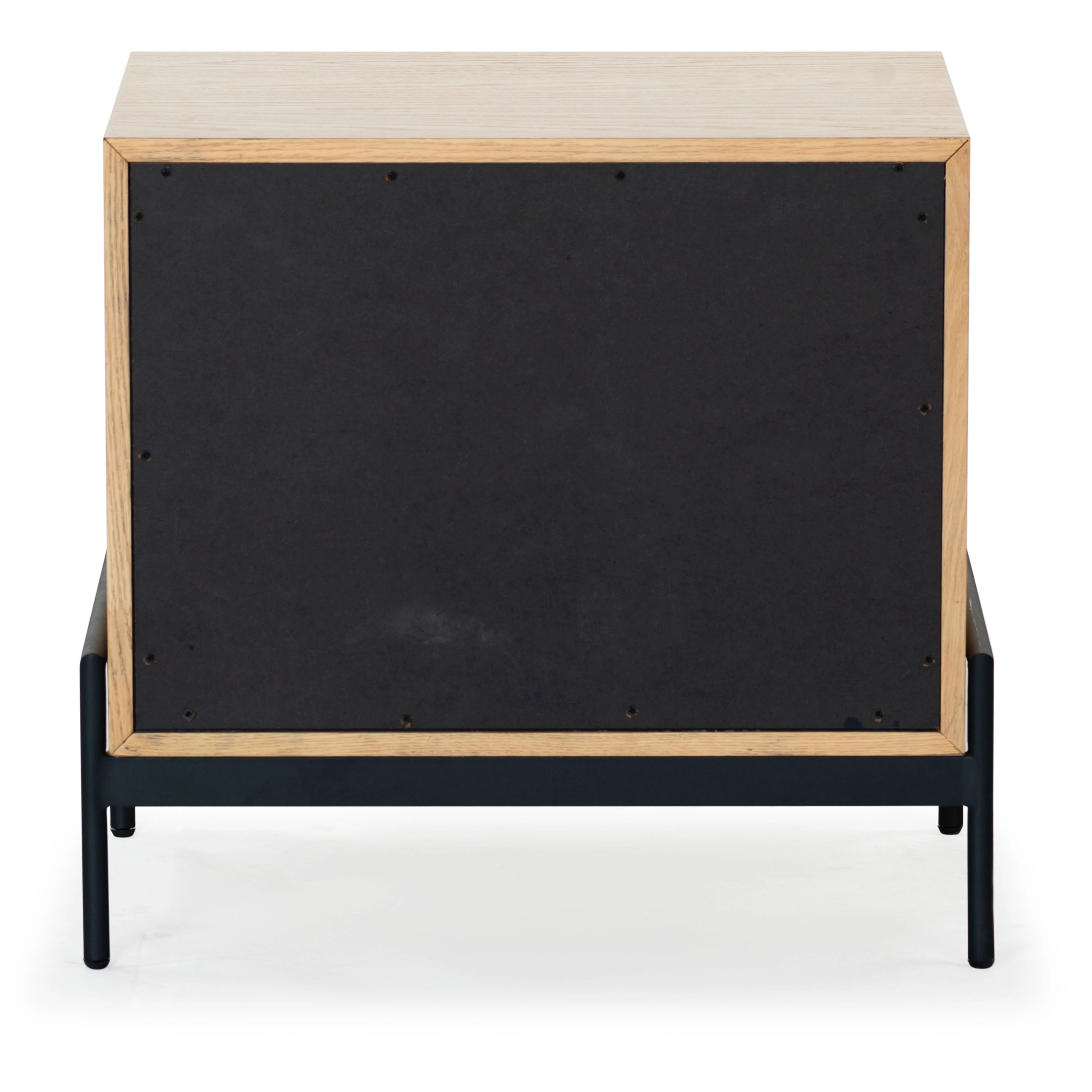 Chandri Vegan Leather Wrapped Handle Nightstand - Image 28
