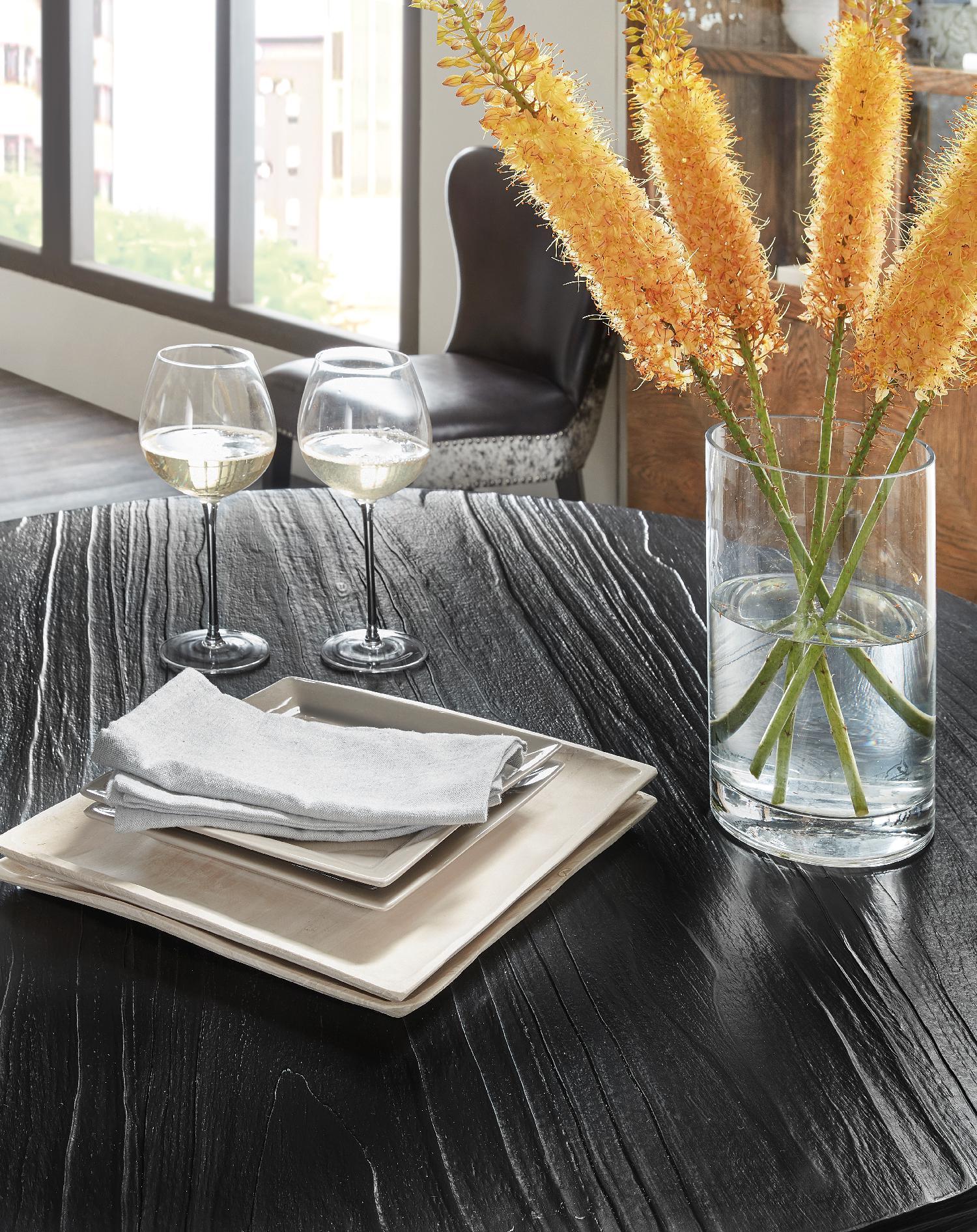 Chapman Shou Sugi Ban Petite Round Dining Table - Image 3
