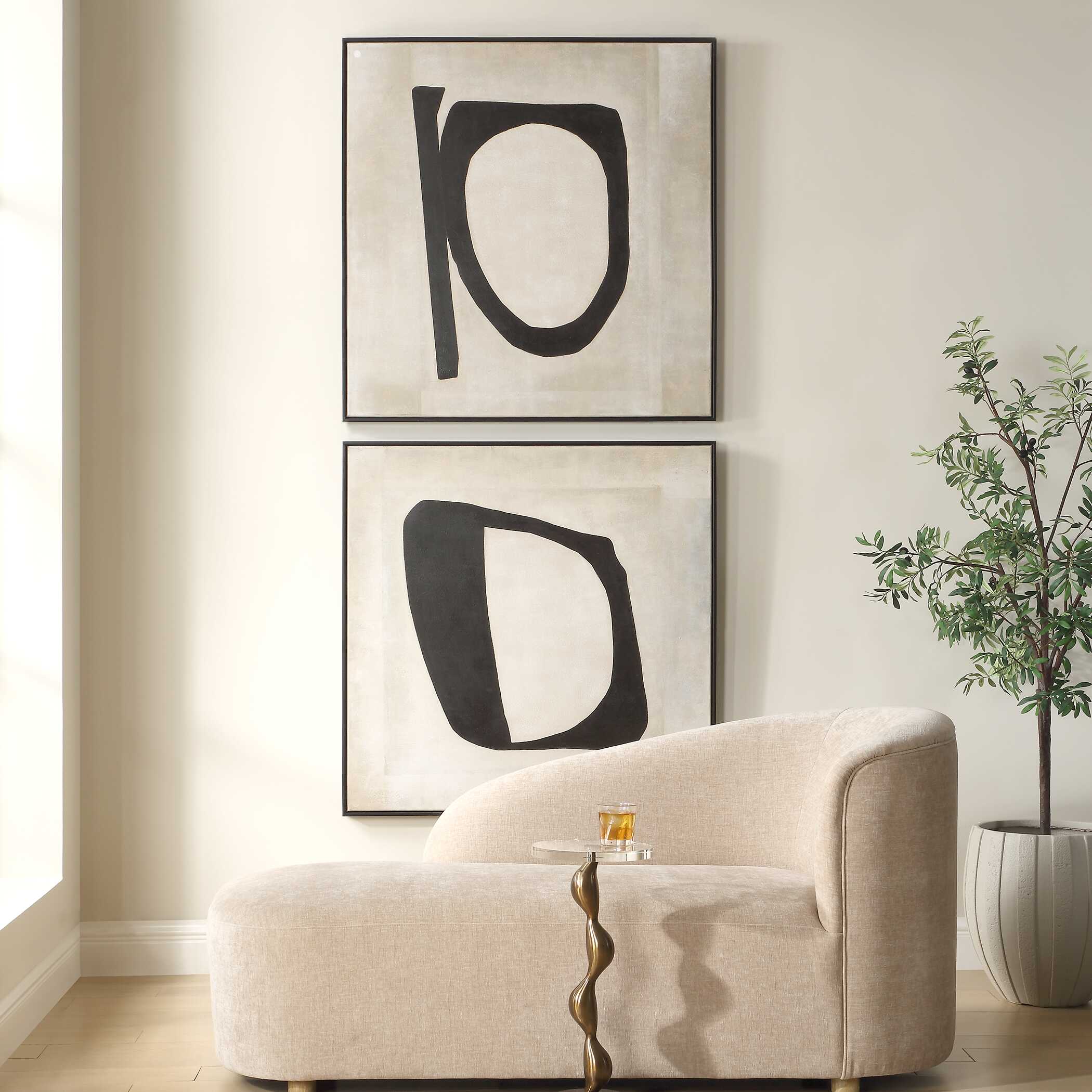 Characters Abstract Art - Set of 2 - Image 2
