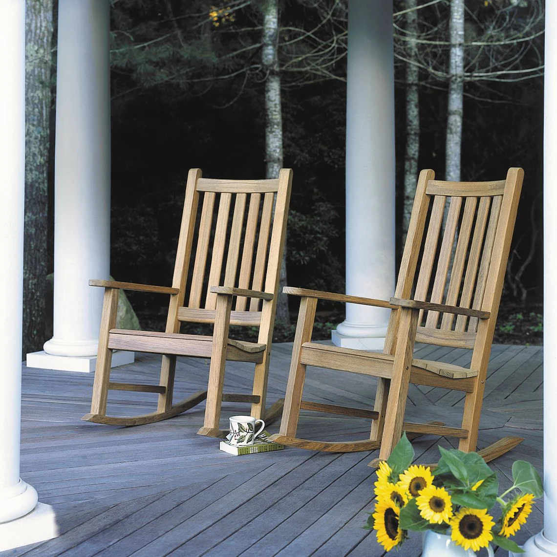 Charleston Rocking Chair - Grade A Teak - Image 2