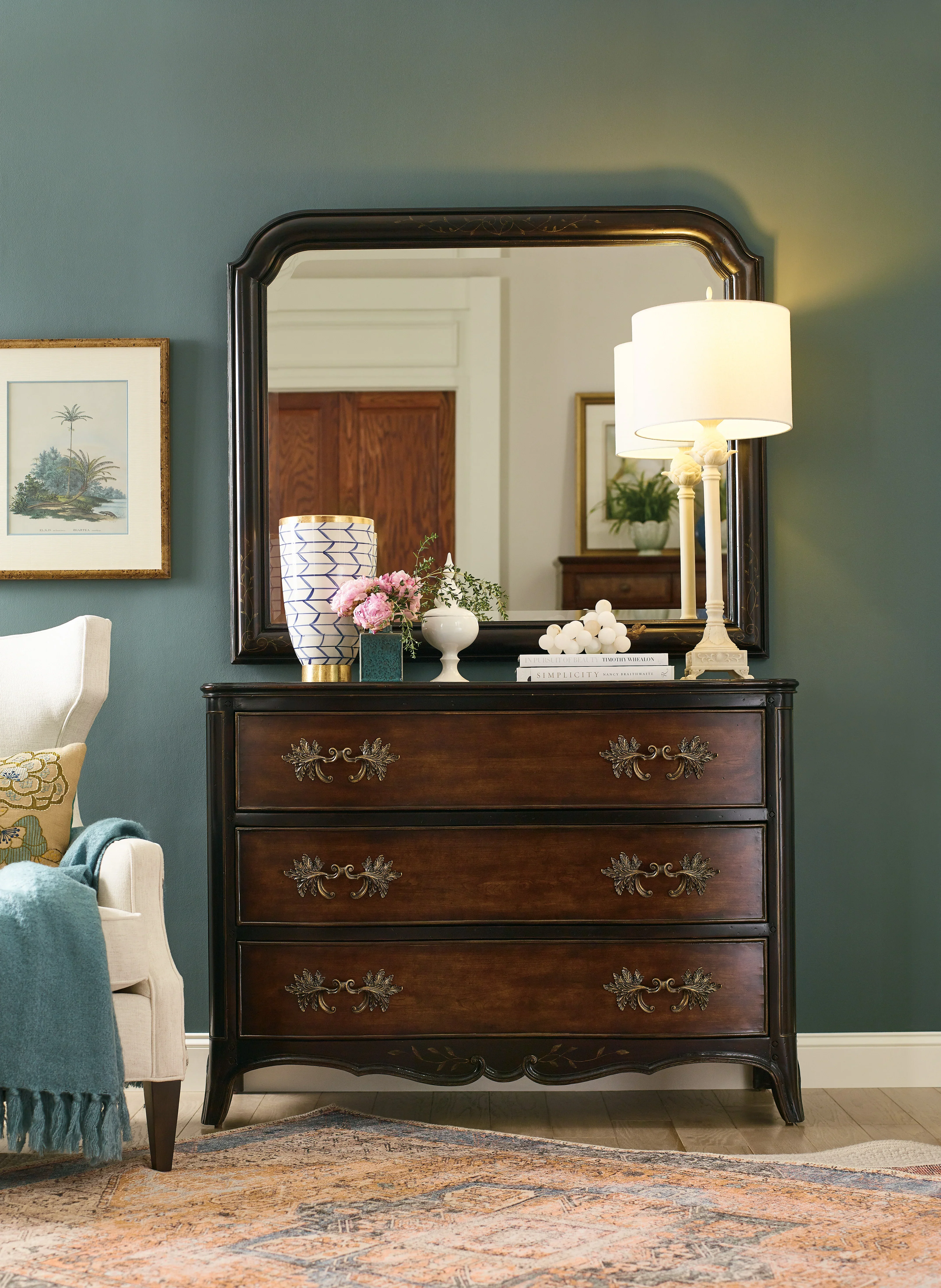 Charleston Round Mirror - Image 2