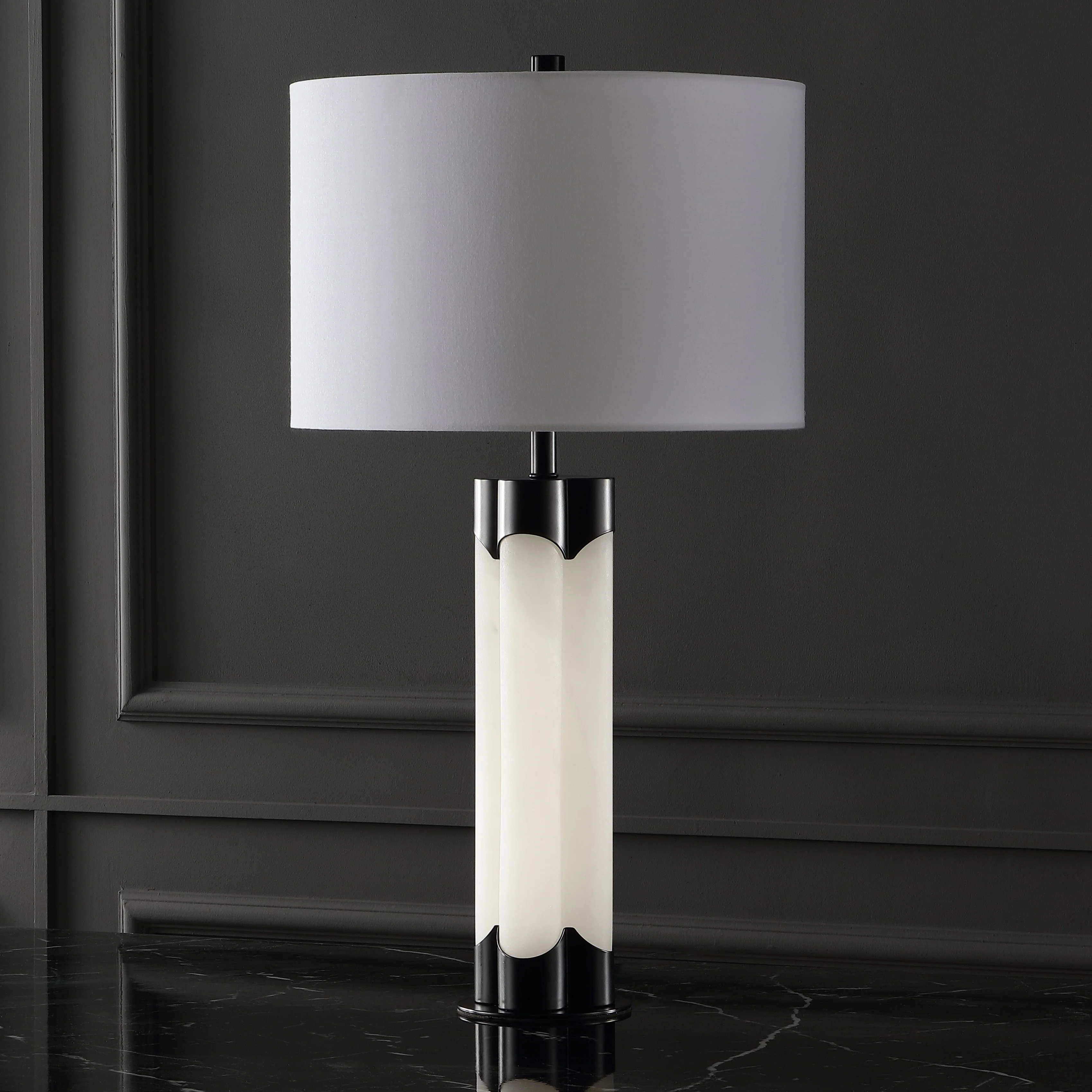 Chavez Alabaster Table Lamp - Image 15