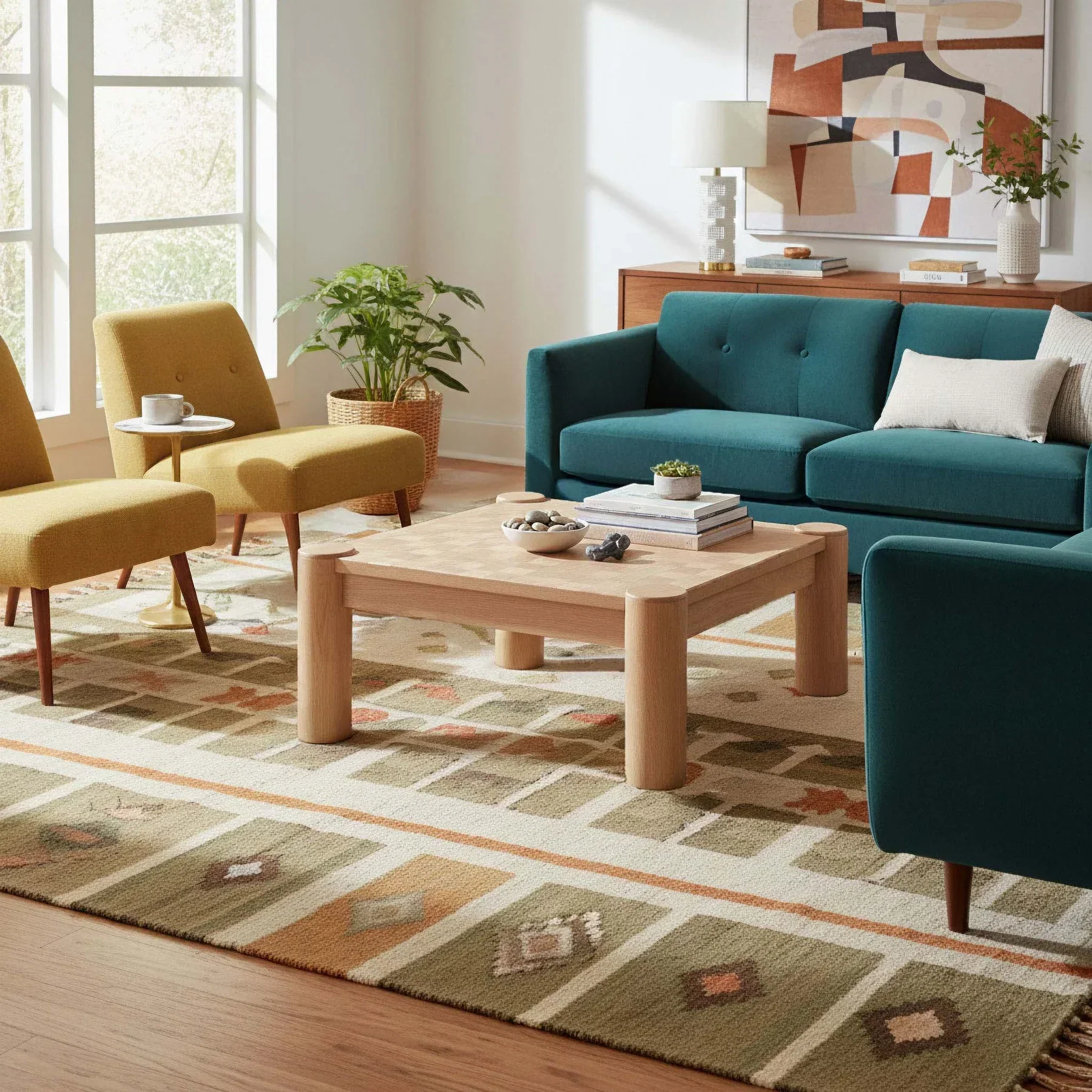 Checkerboard Coffee Table - Image 2