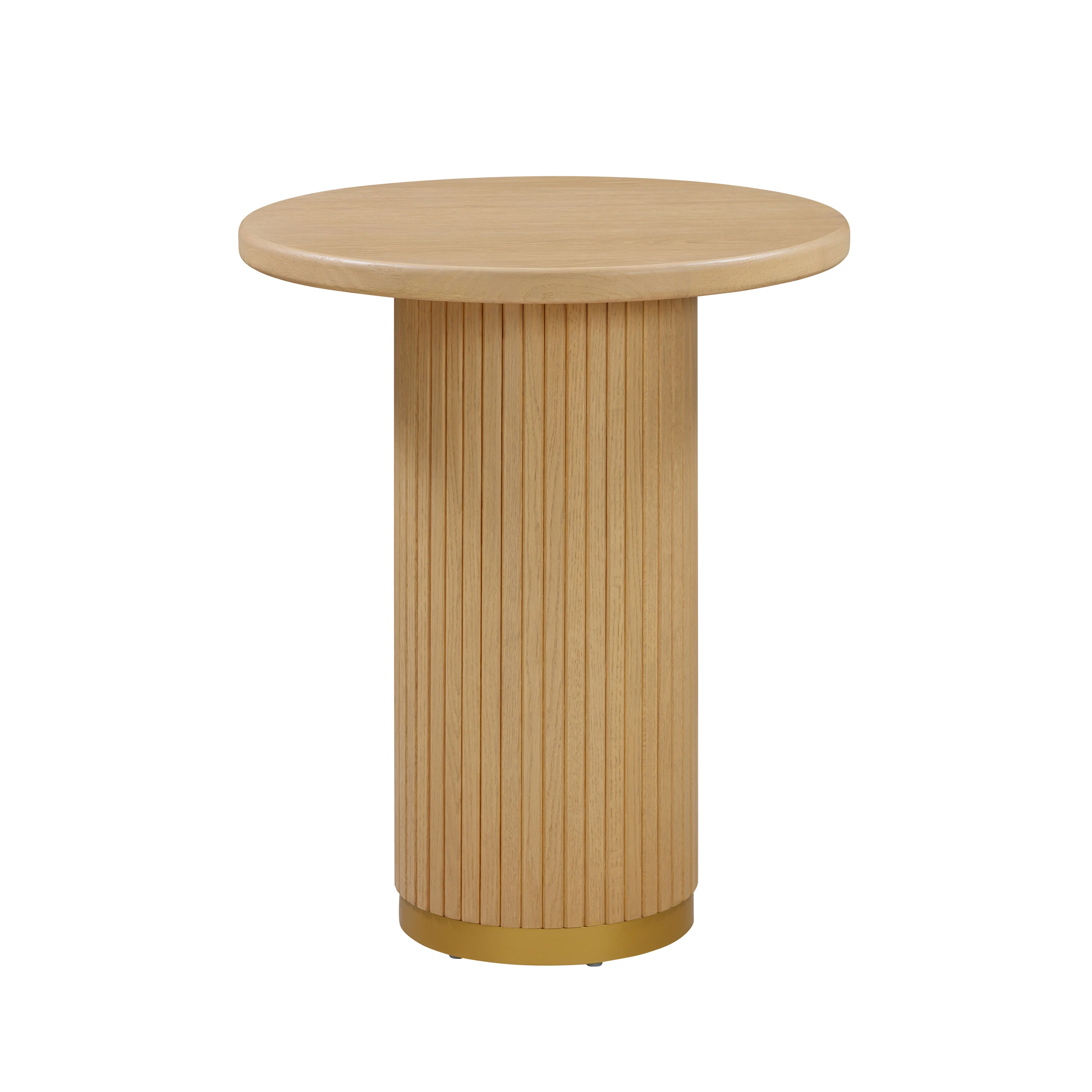 Chelsea Natural Oak Wood Entry Table - Image 3