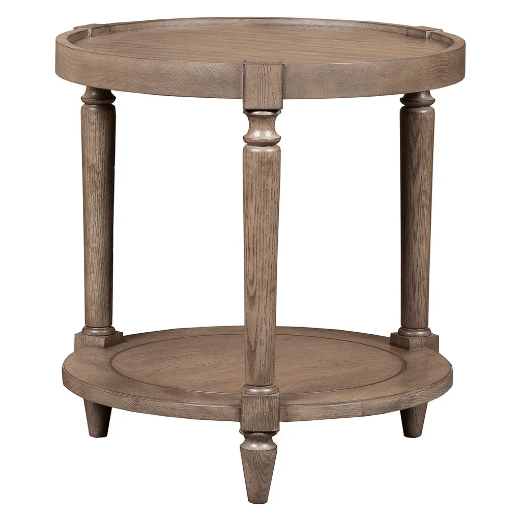 Cheñeais Round Lamp Table - Image 3