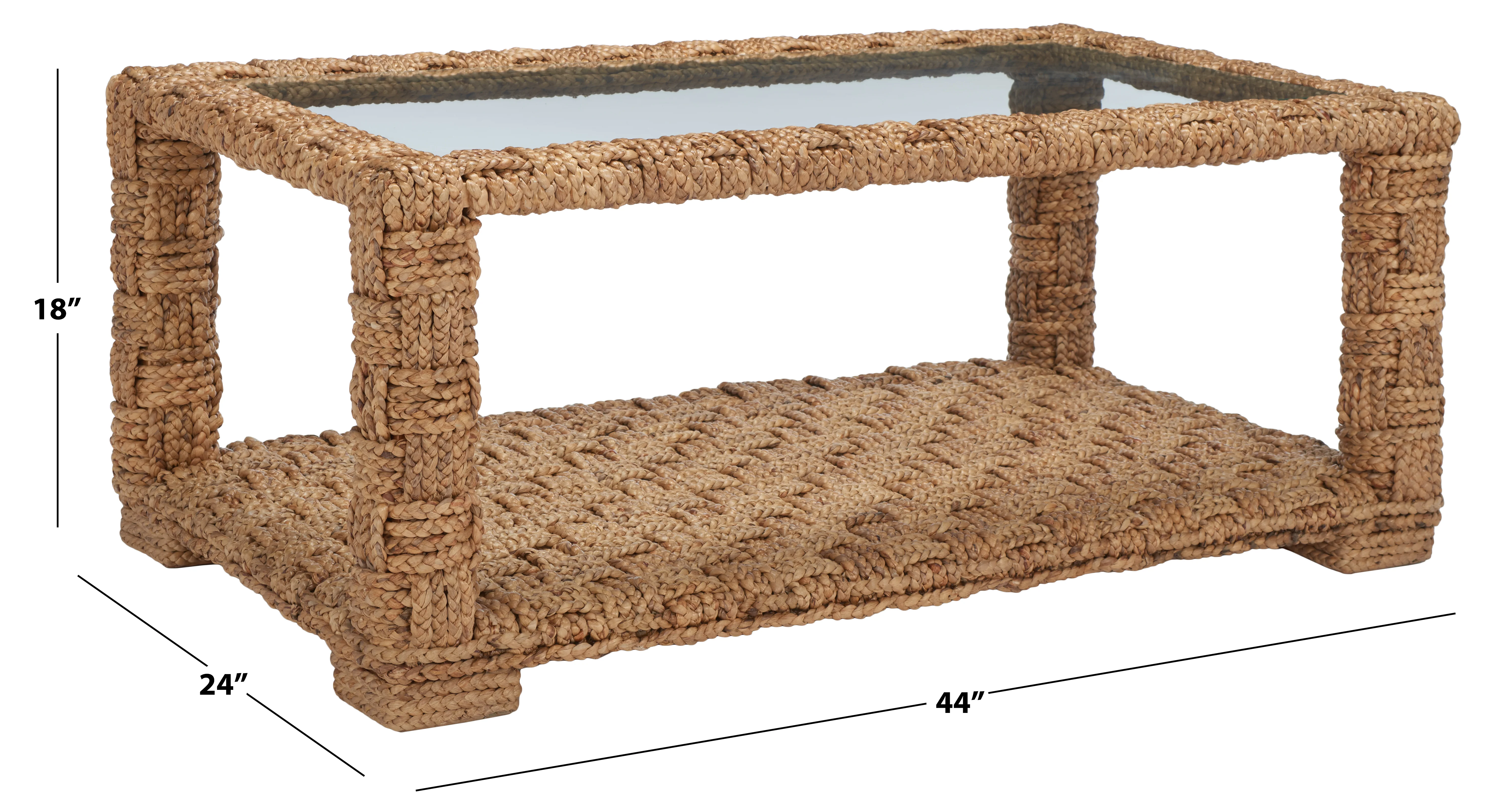 Christi Waterhyacinth Coffee Table - Image 6