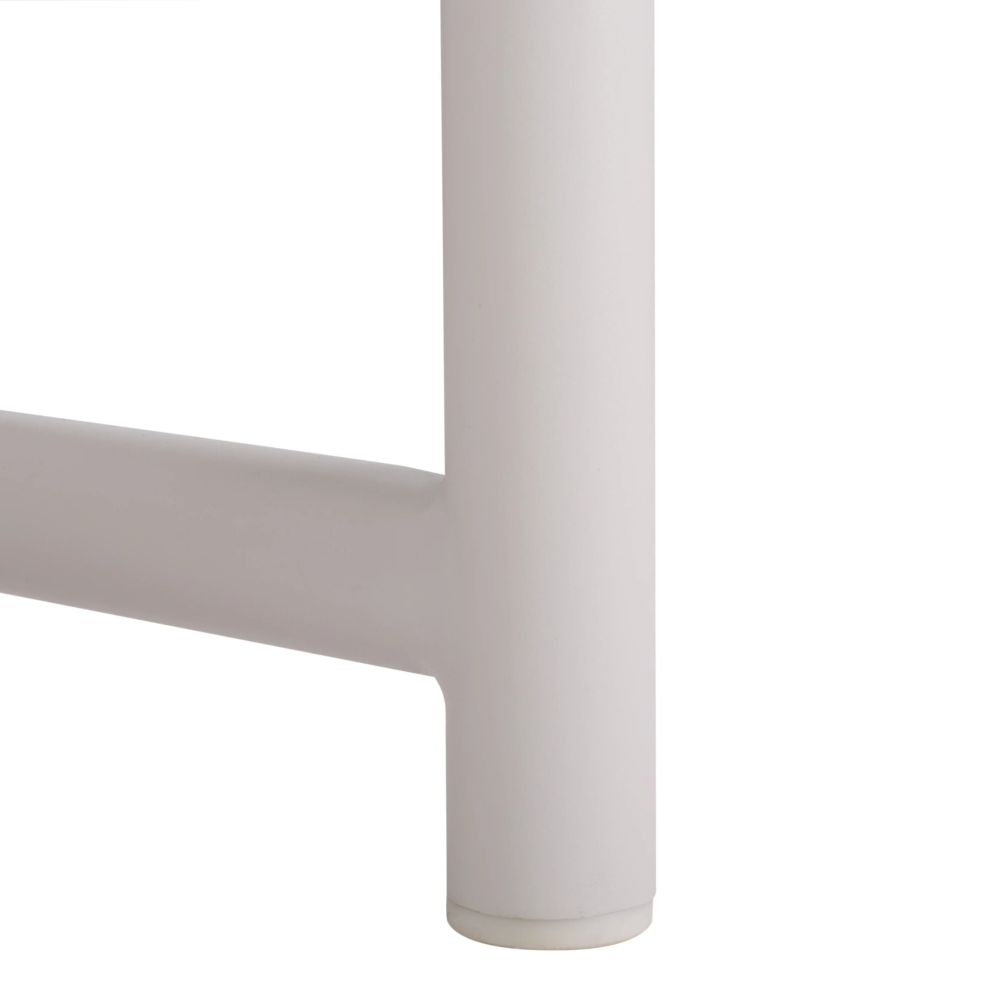 Chryssa Aluminum And Teak Patio Coffee Table - Image 8
