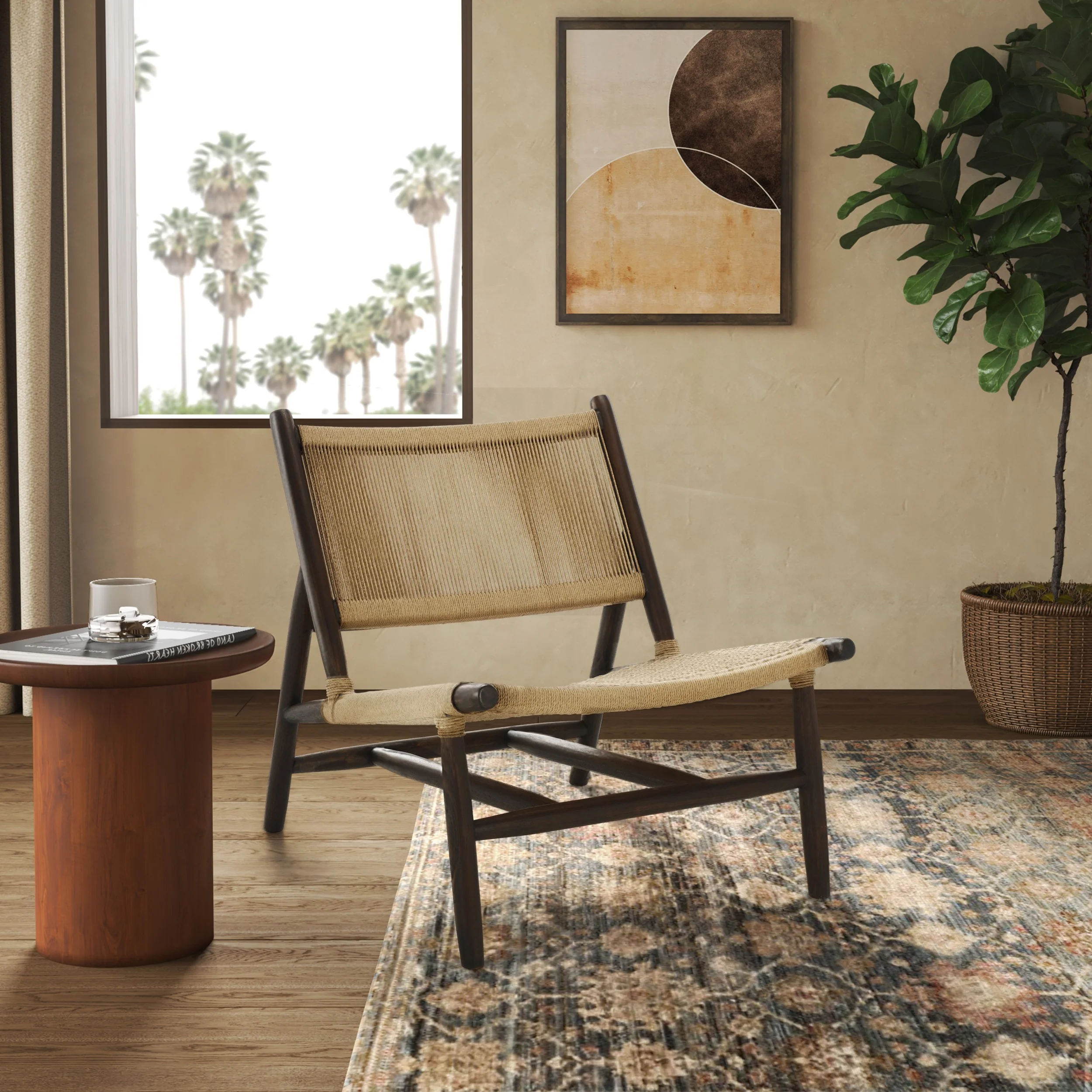 Chyanne Woven Accent Chair - Image 11