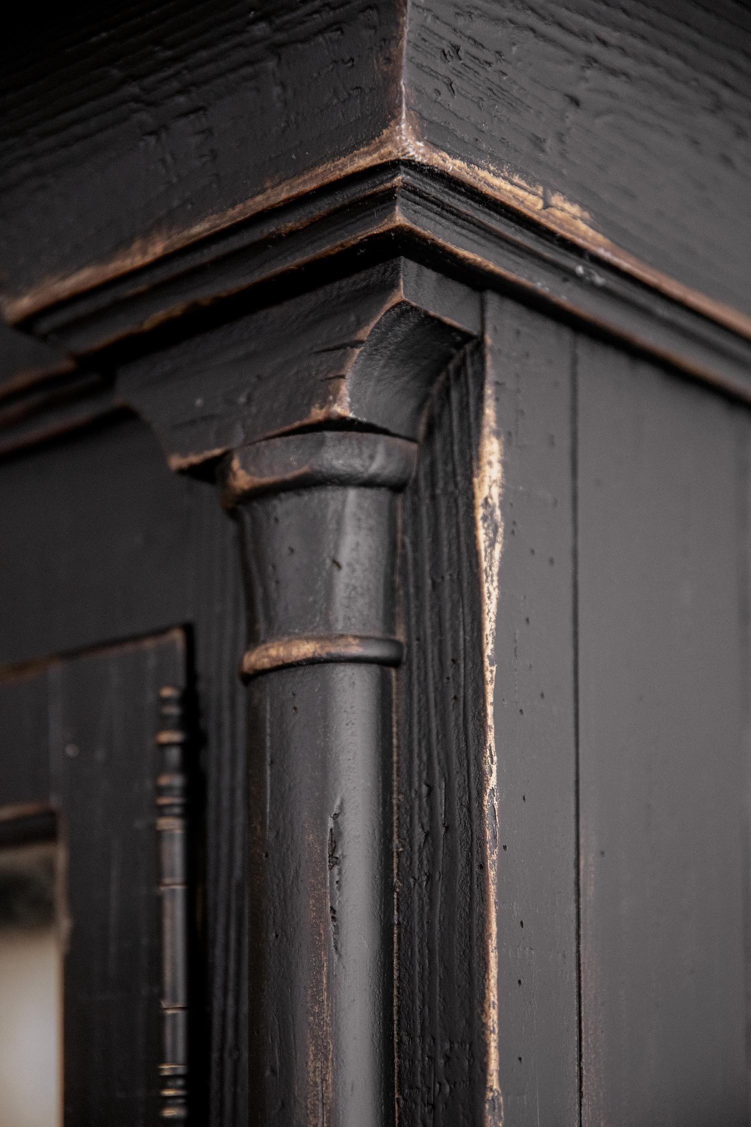 Ciao Bella Display Cabinet- Black - Image 4