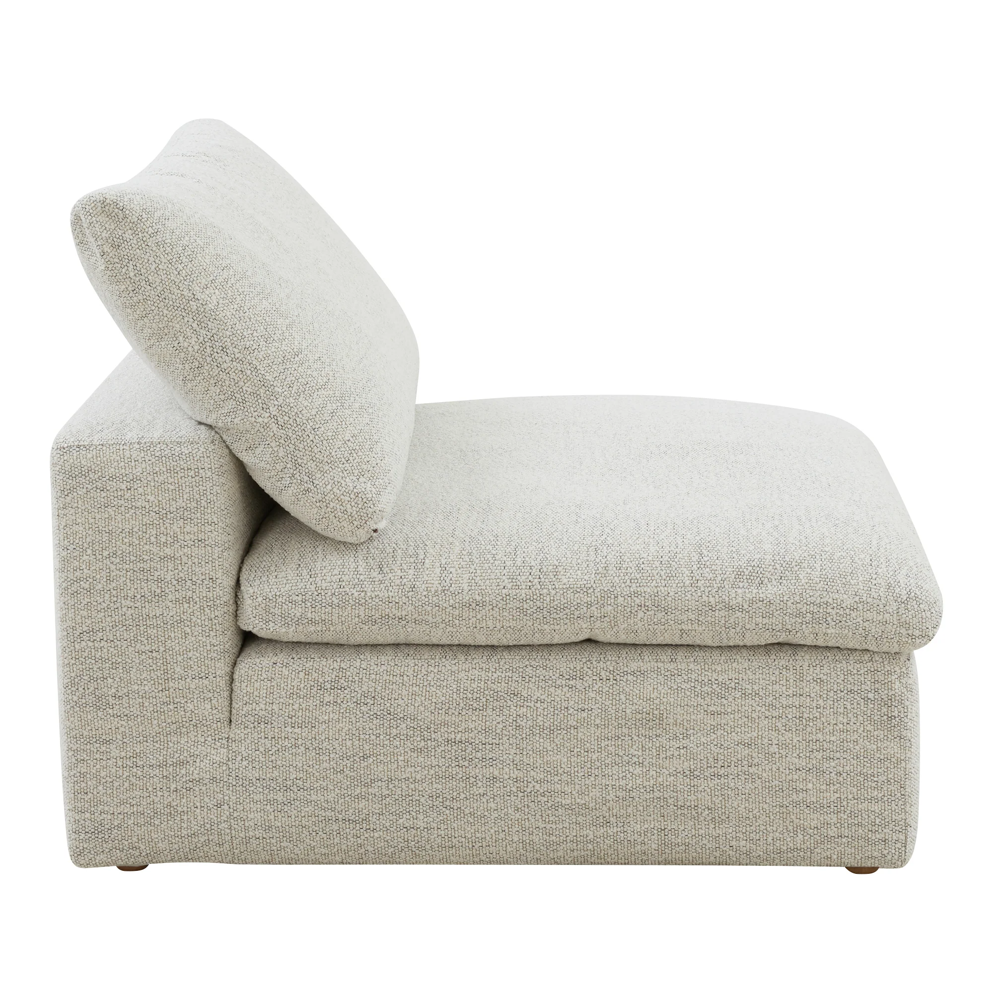 Clay Slipper Chair Performance Fabric Coastside Sand - Image 4