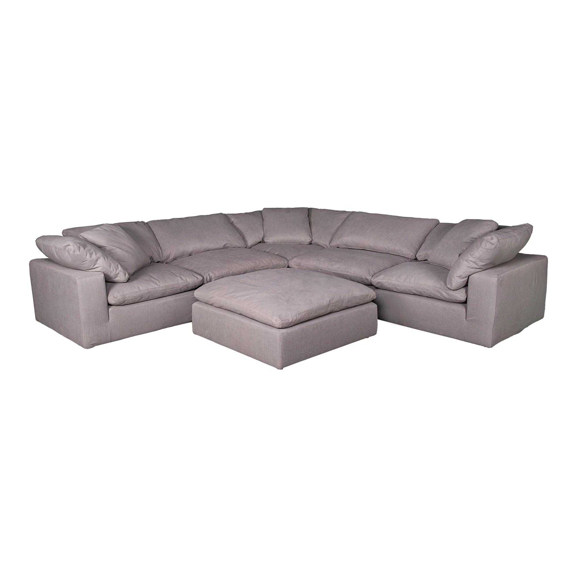 Clay Slipper Chair Performance Fabric Light Grey - Image 10