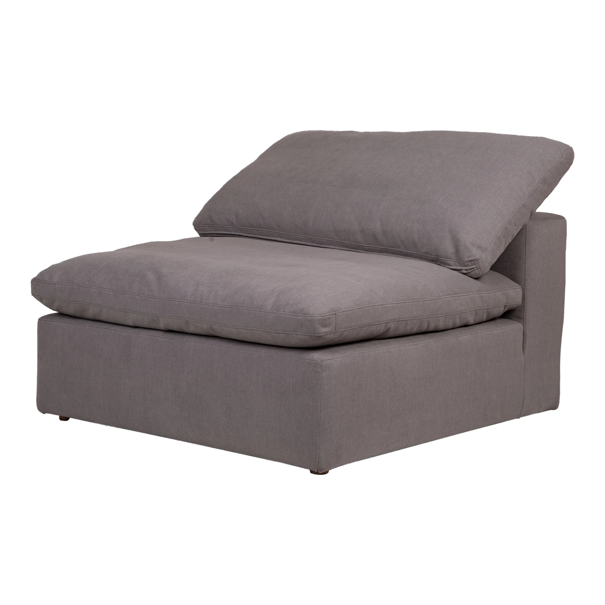 Clay Slipper Chair Performance Fabric Light Grey - Image 8