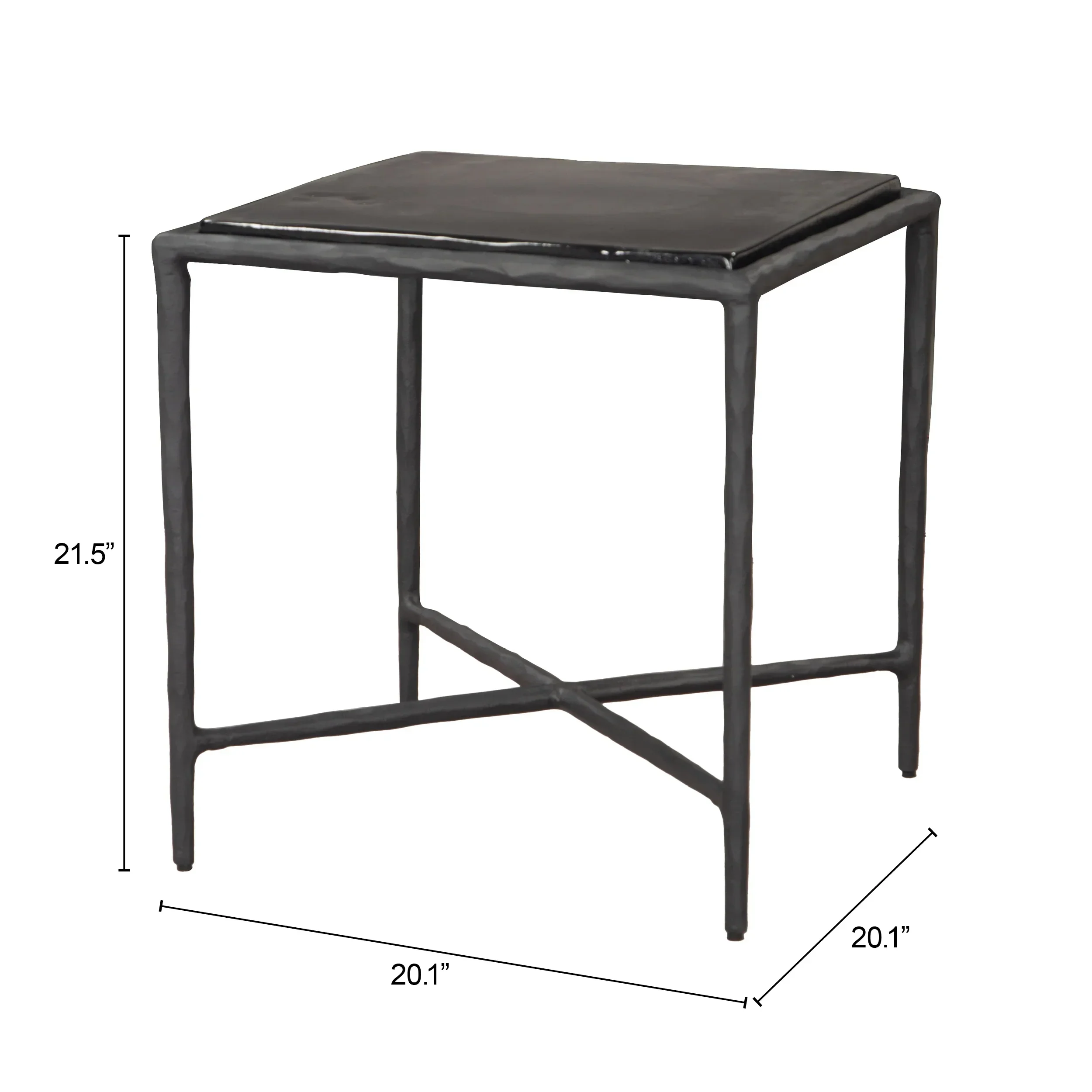 Cloe Side Table Black - Image 5