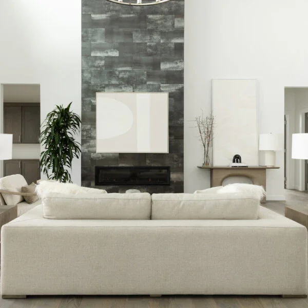 Clyde Polyester Blend Upholstered 100" Sofa - Image 3