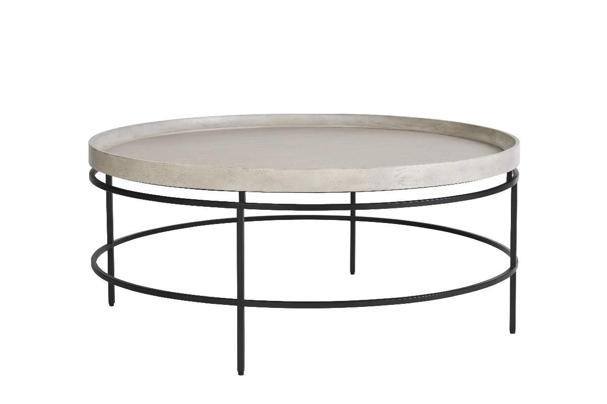 Coalesce Round Tray Top Cocktail Table