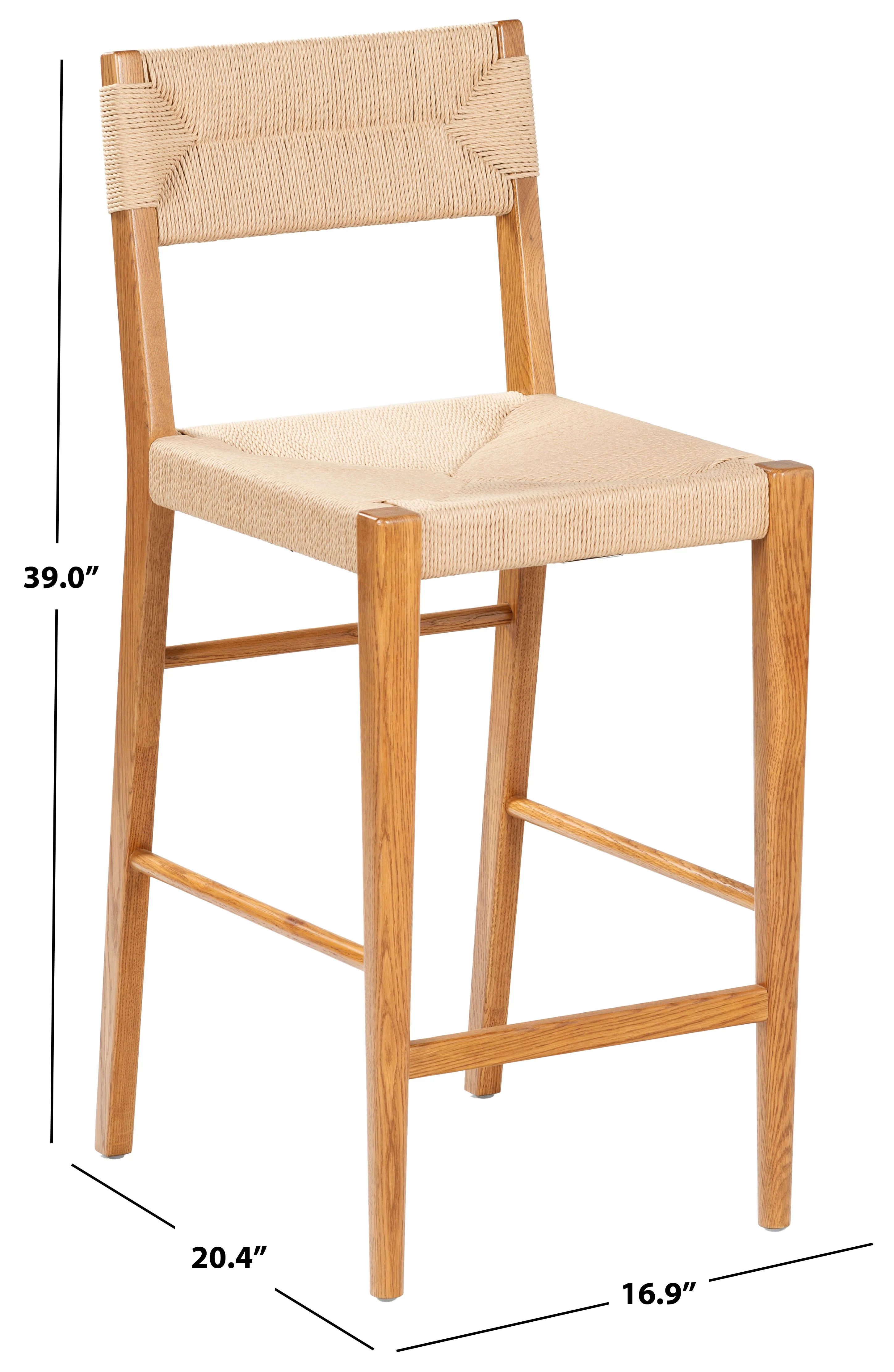 Cody Rattan Counter Stool - Image 16