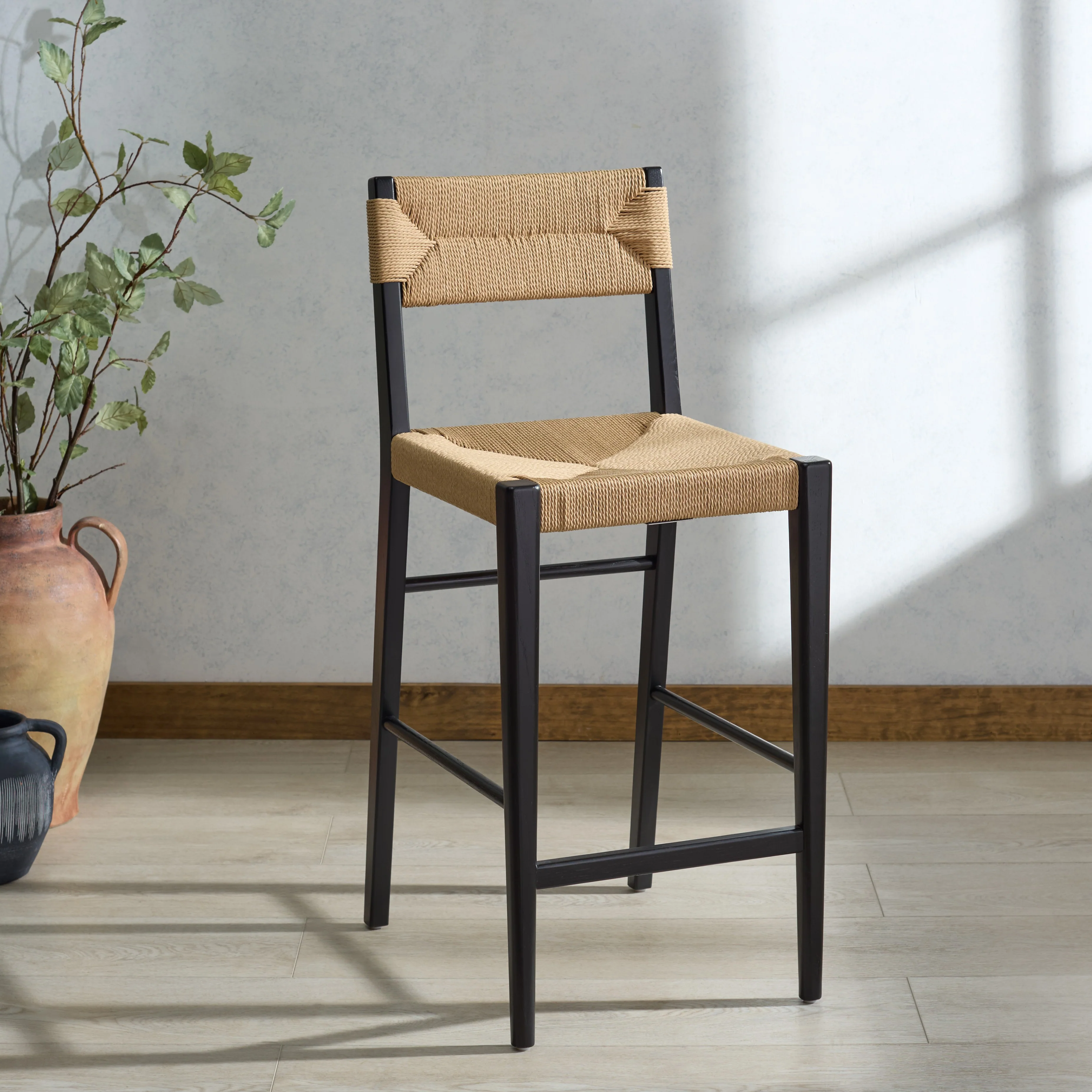Cody Rattan Counter Stool - Image 2
