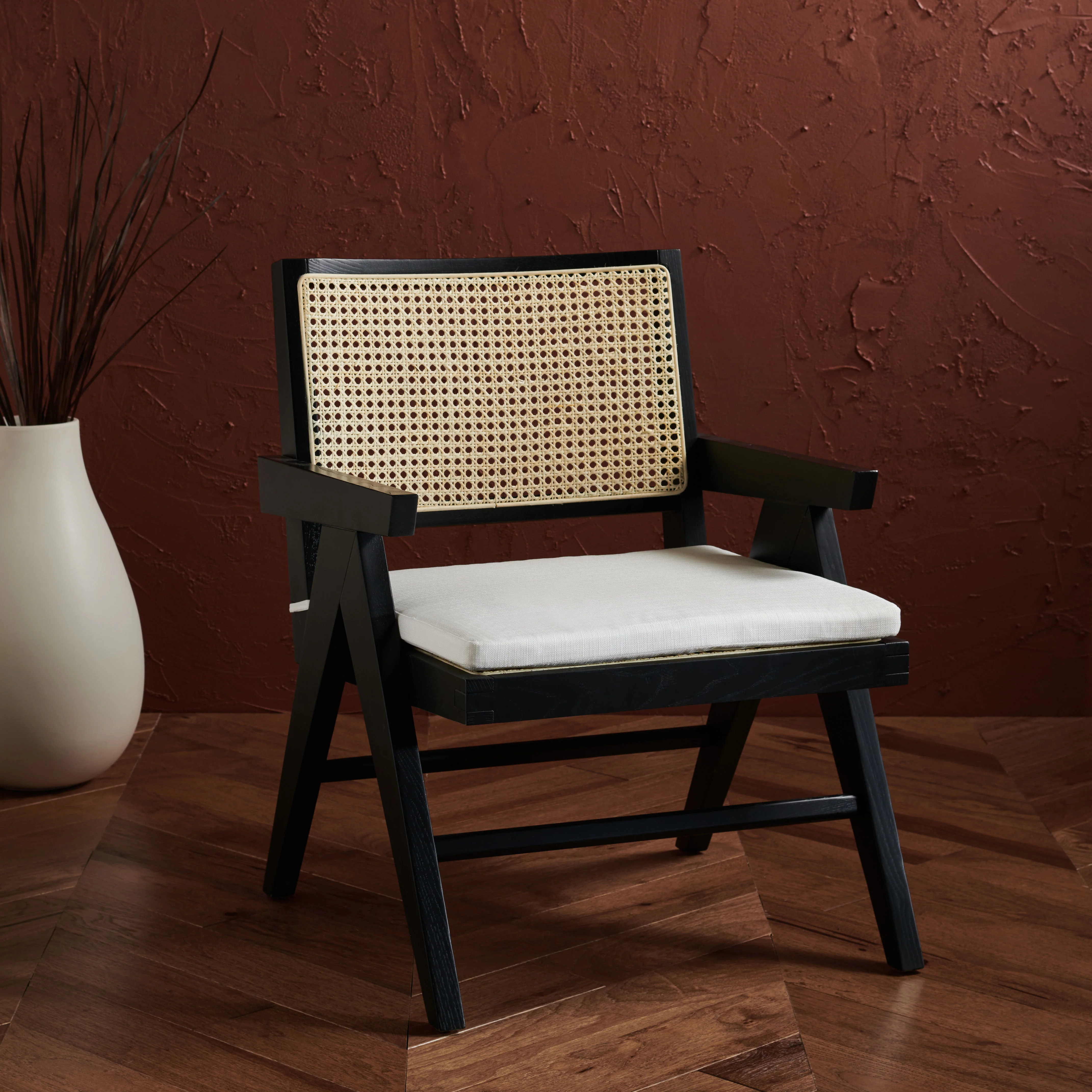 Colette Rattan Accent Chair - Image 2
