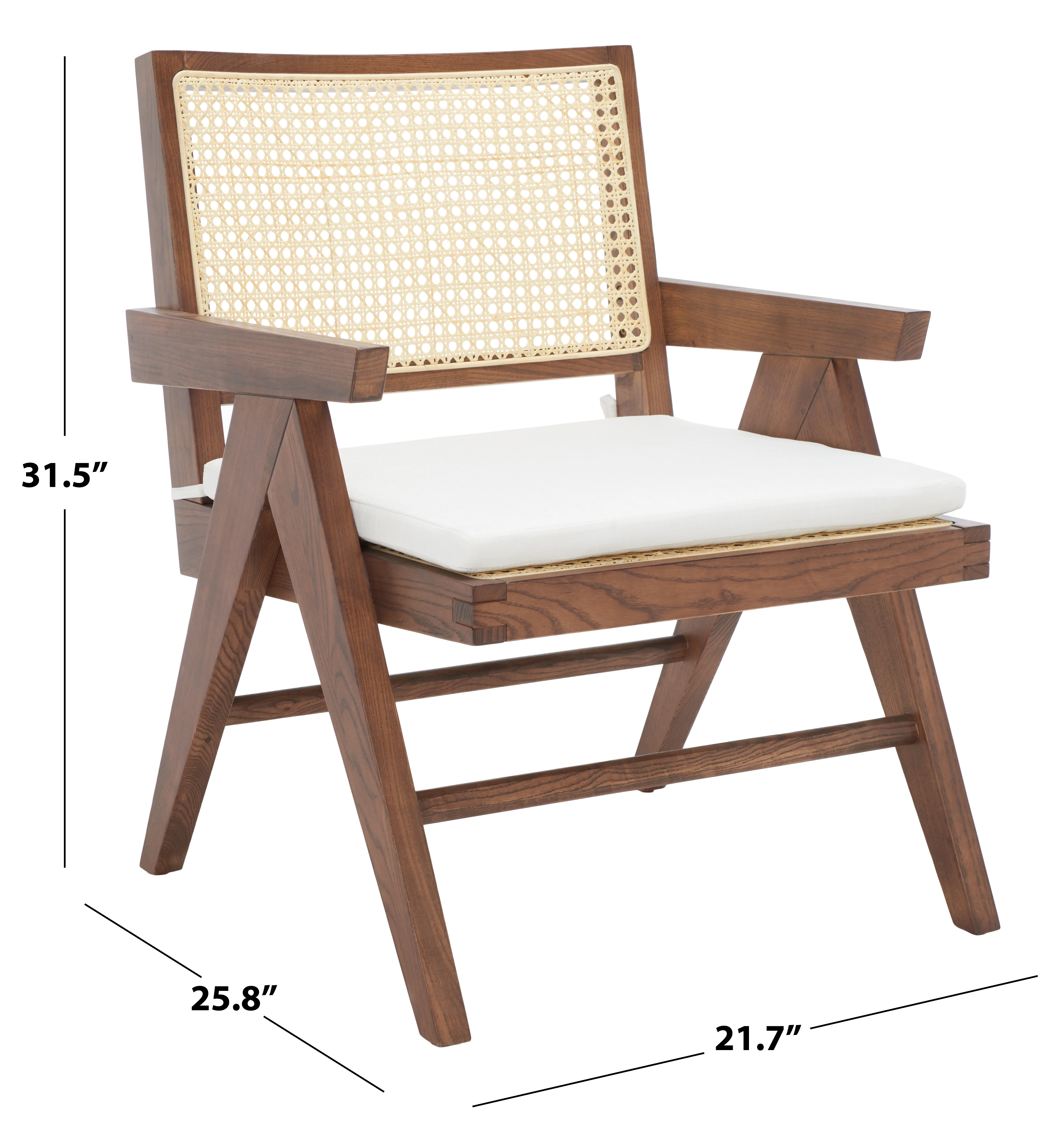 Colette Rattan Accent Chair - Image 45