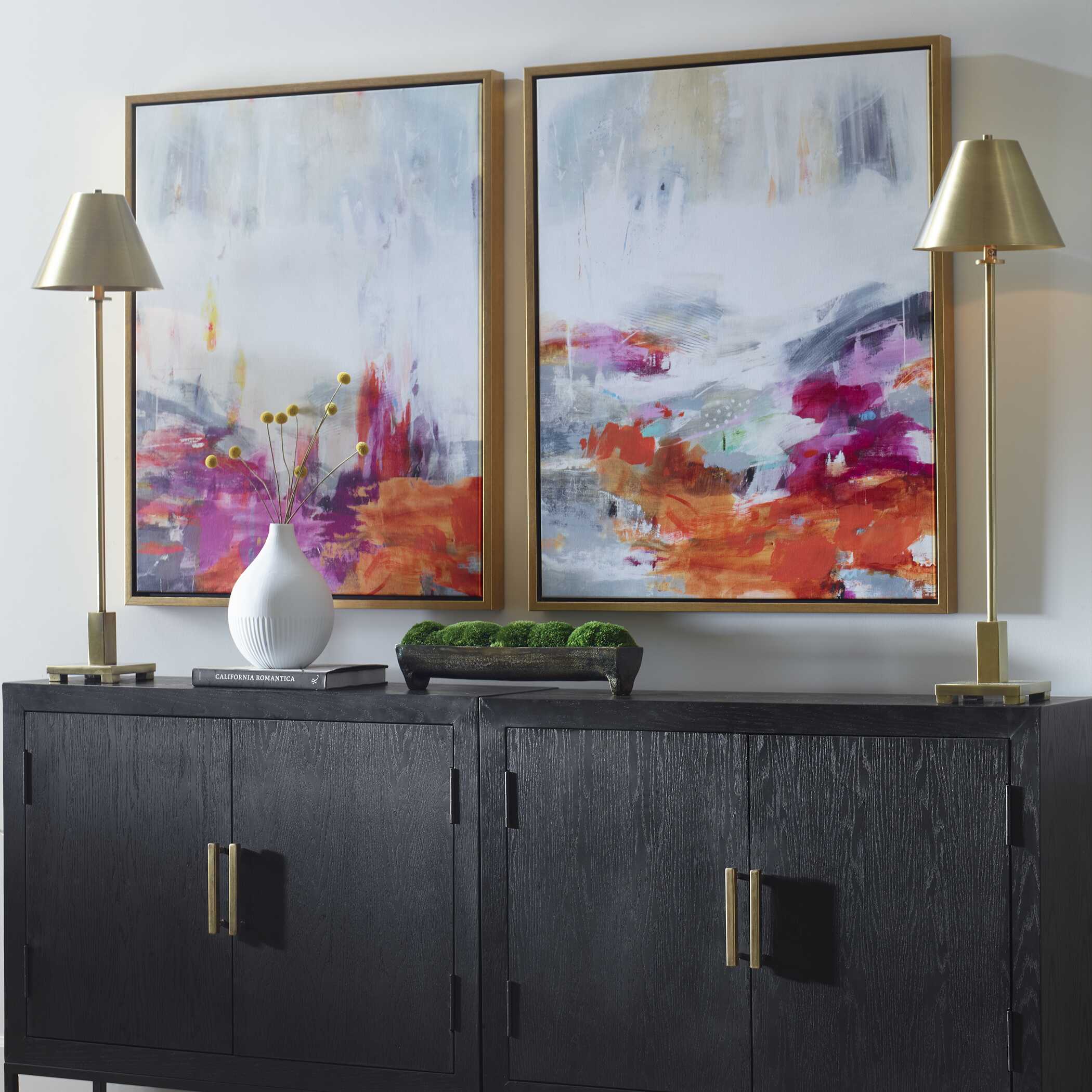 Color Theory Framed Abstract Art - Set of 2 - Image 3
