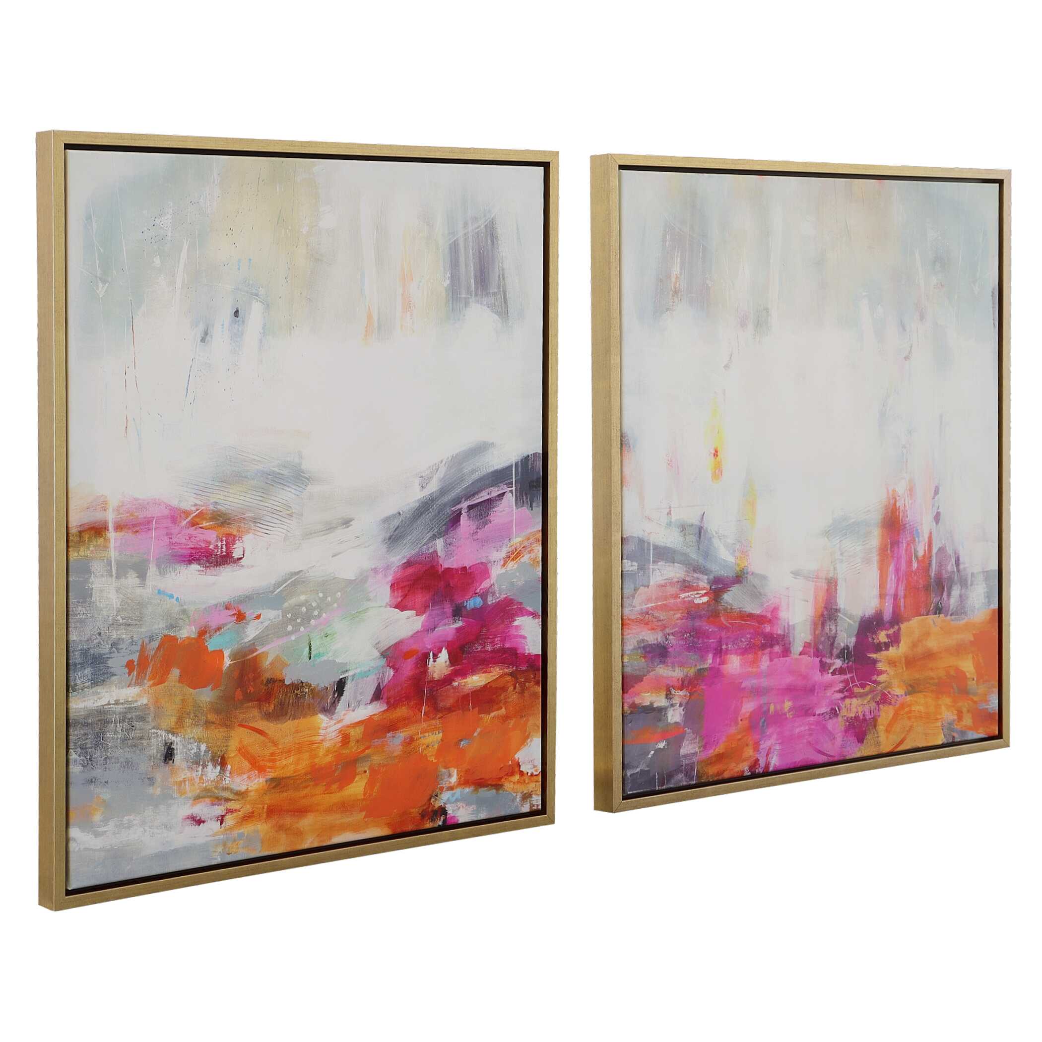 Color Theory Framed Abstract Art - Set of 2 - Image 4
