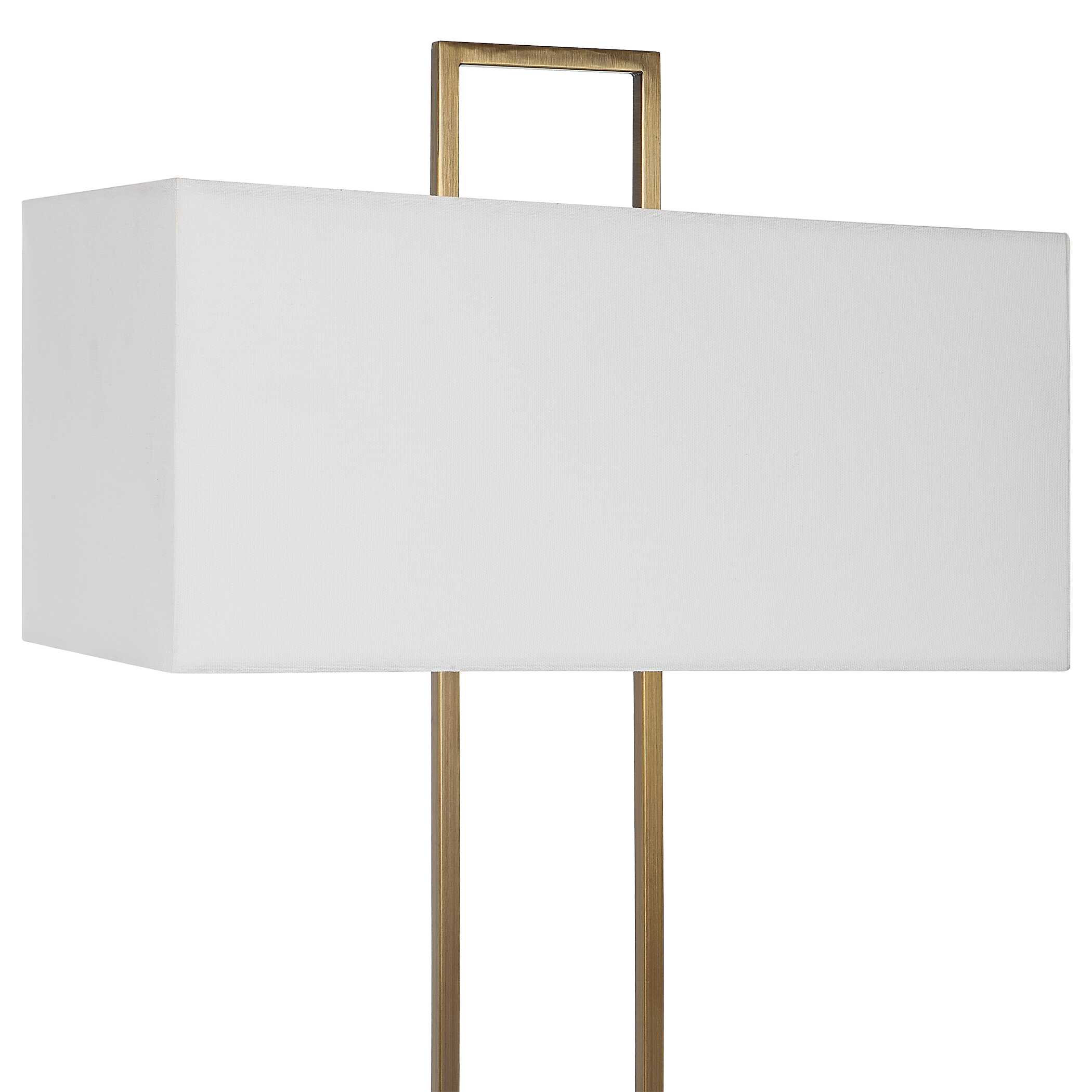 Column White Marble Table Lamp - Image 5