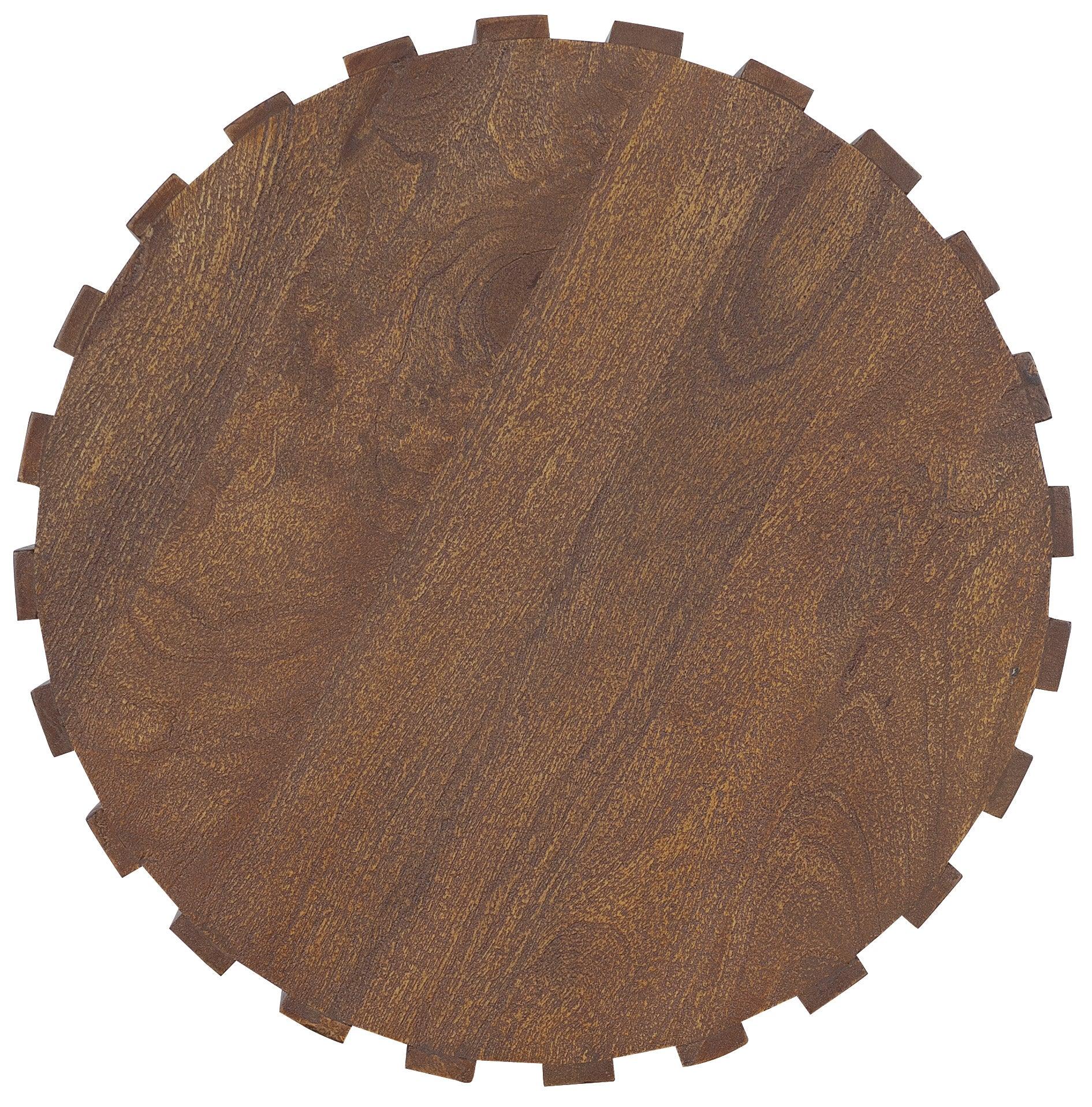 Commerce and Market Gears Round End Table - Image 2