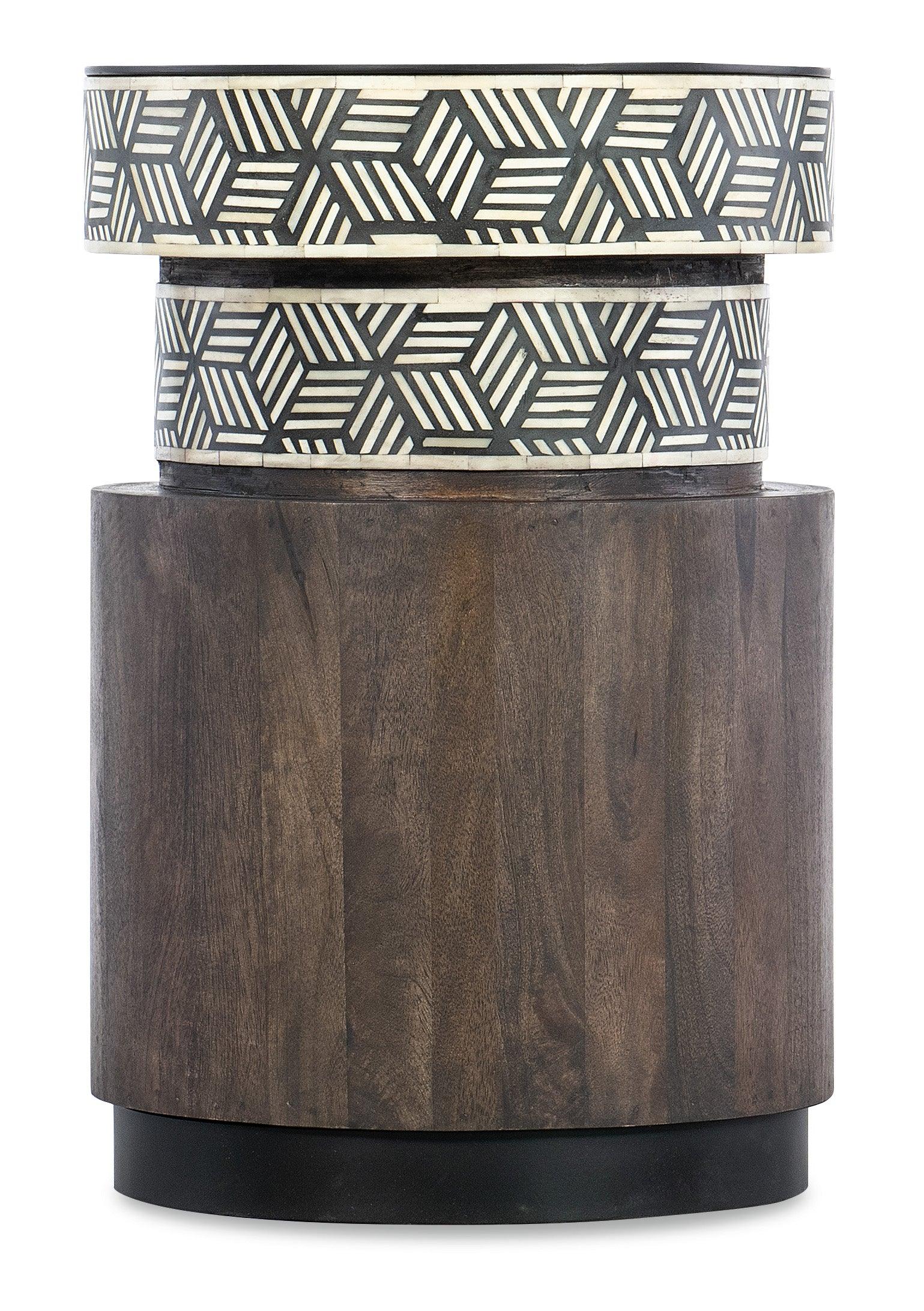 Commerce and Market Vector Round Side Table