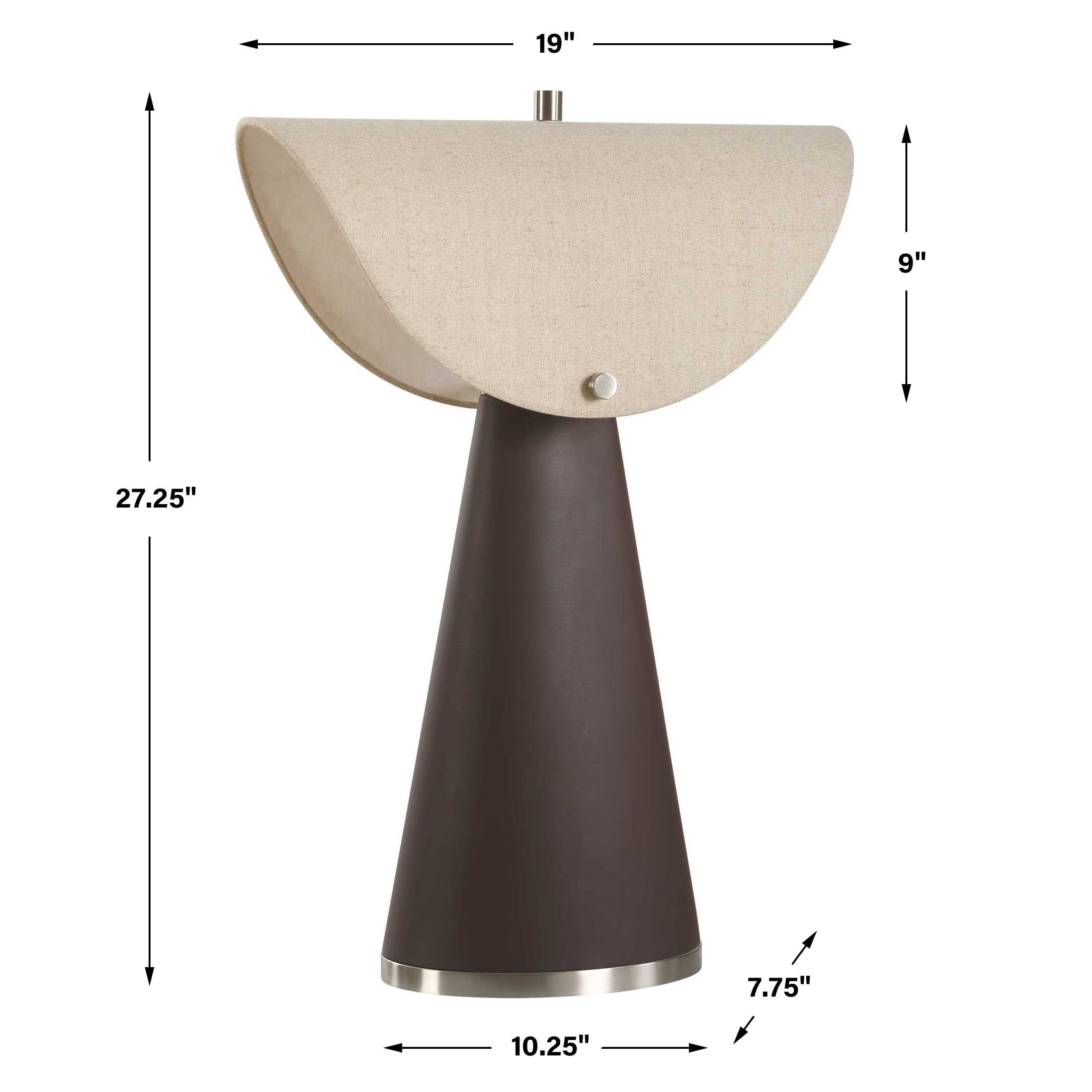 Conover Brown Modern Table Lamp - Image 5