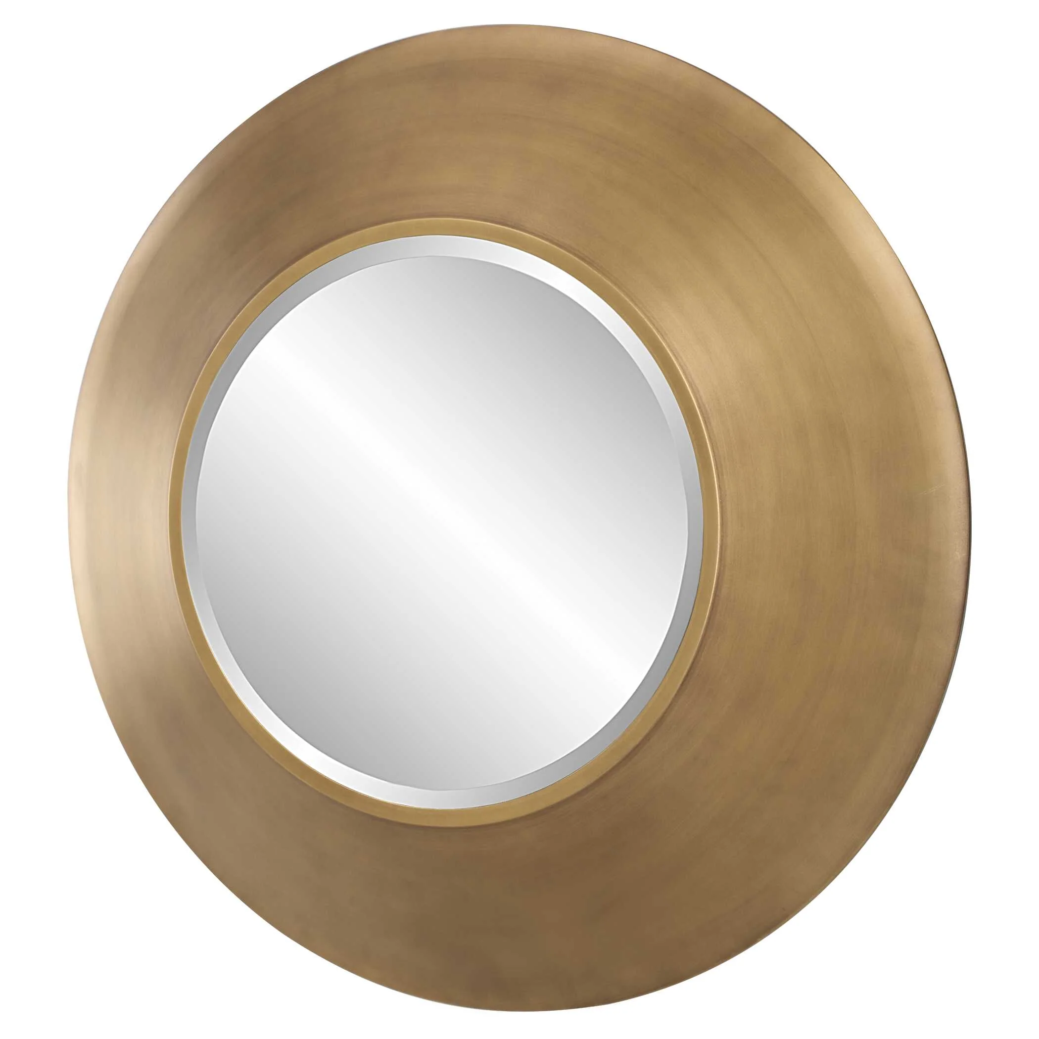 Contessa Round Gold Mirror - Image 4