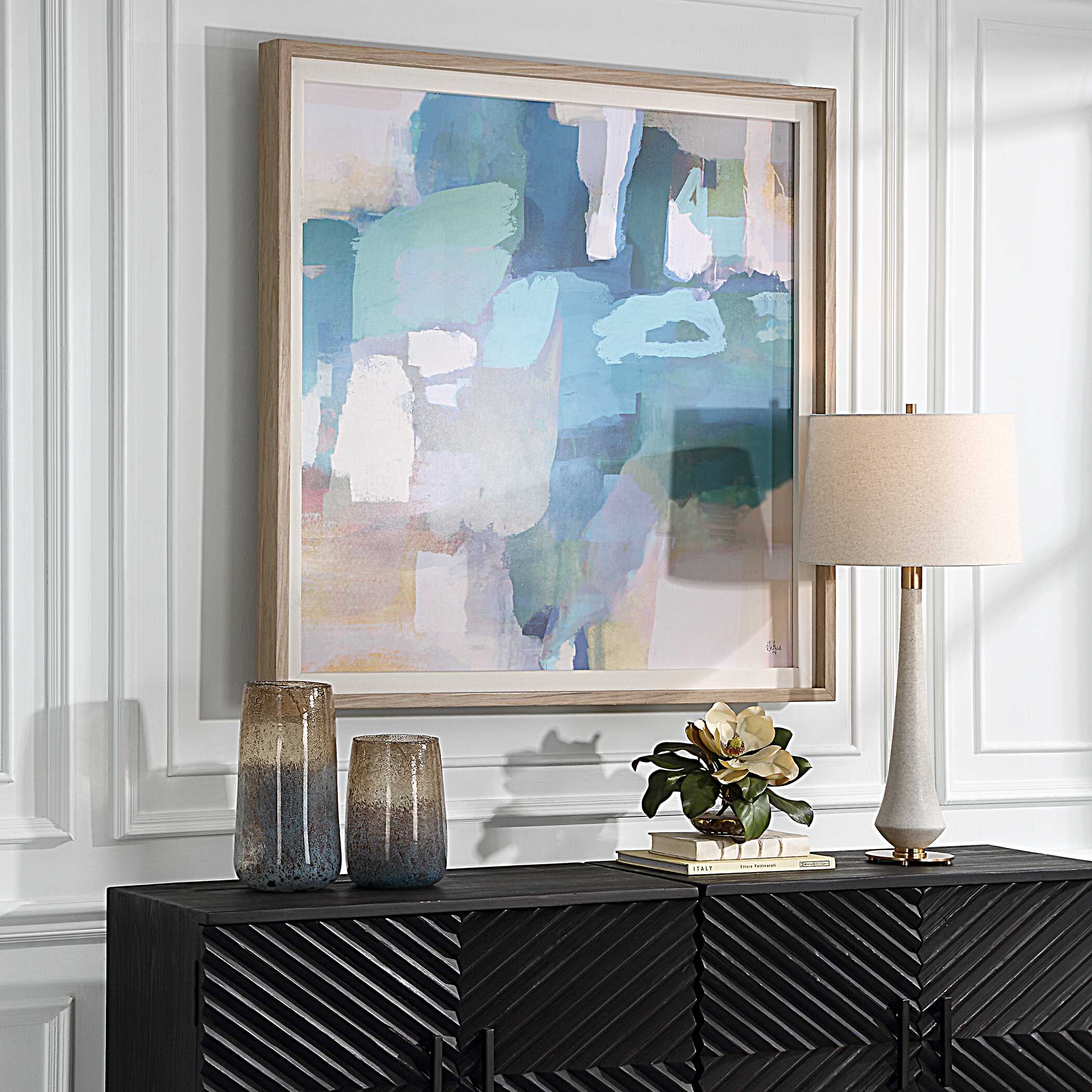 Continue On Abstract Framed Print - Image 3