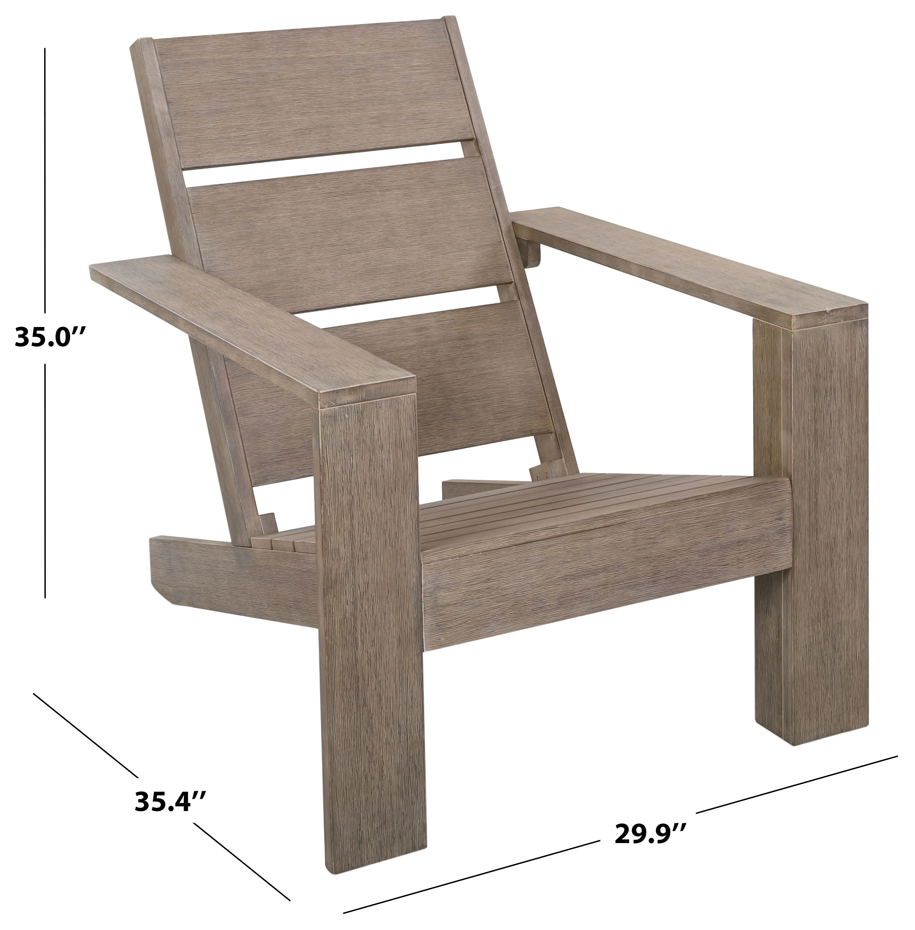 Coral Adirondack Chair - Image 6