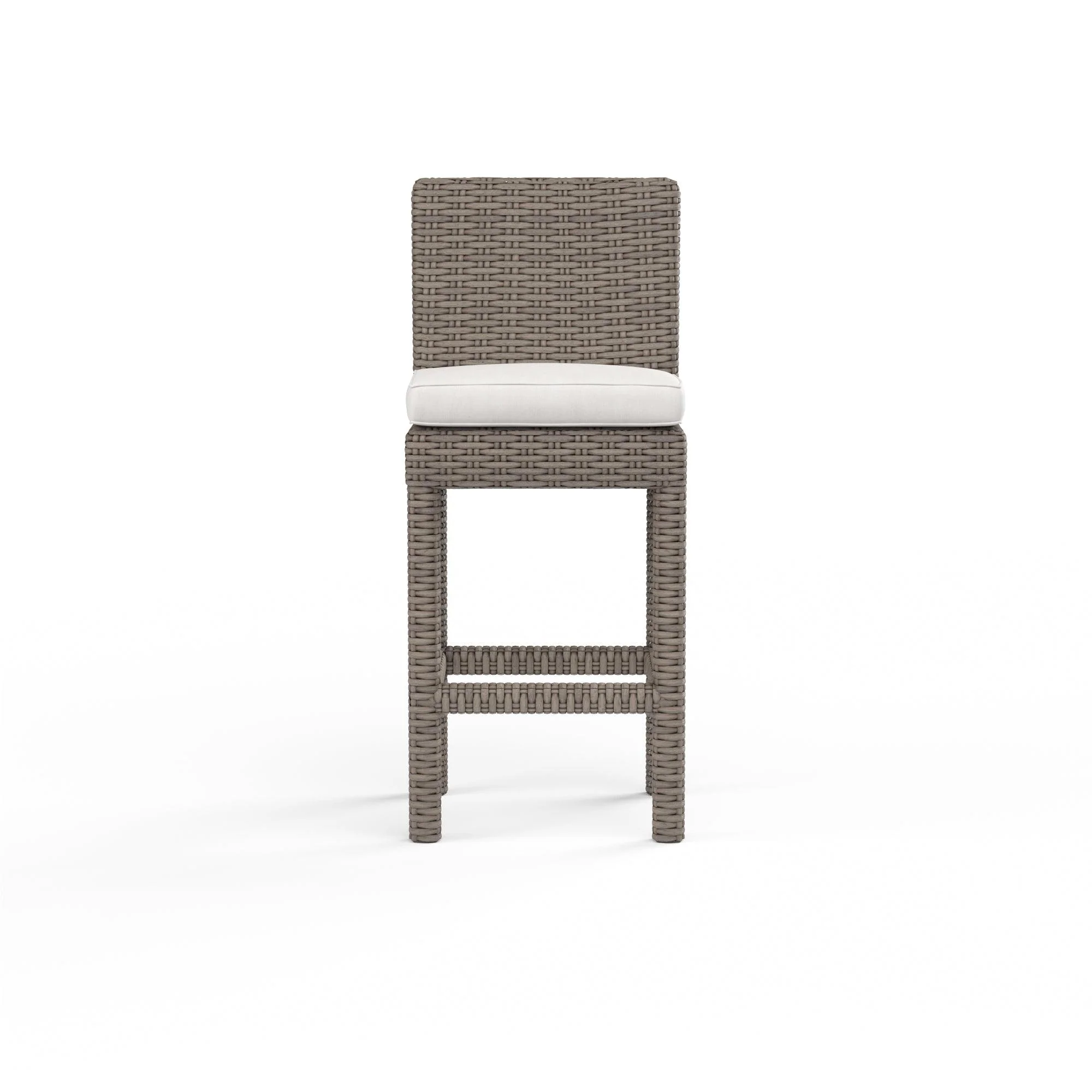 Coronado Barstool in Canvas Flax w/ Self Welt - Image 5