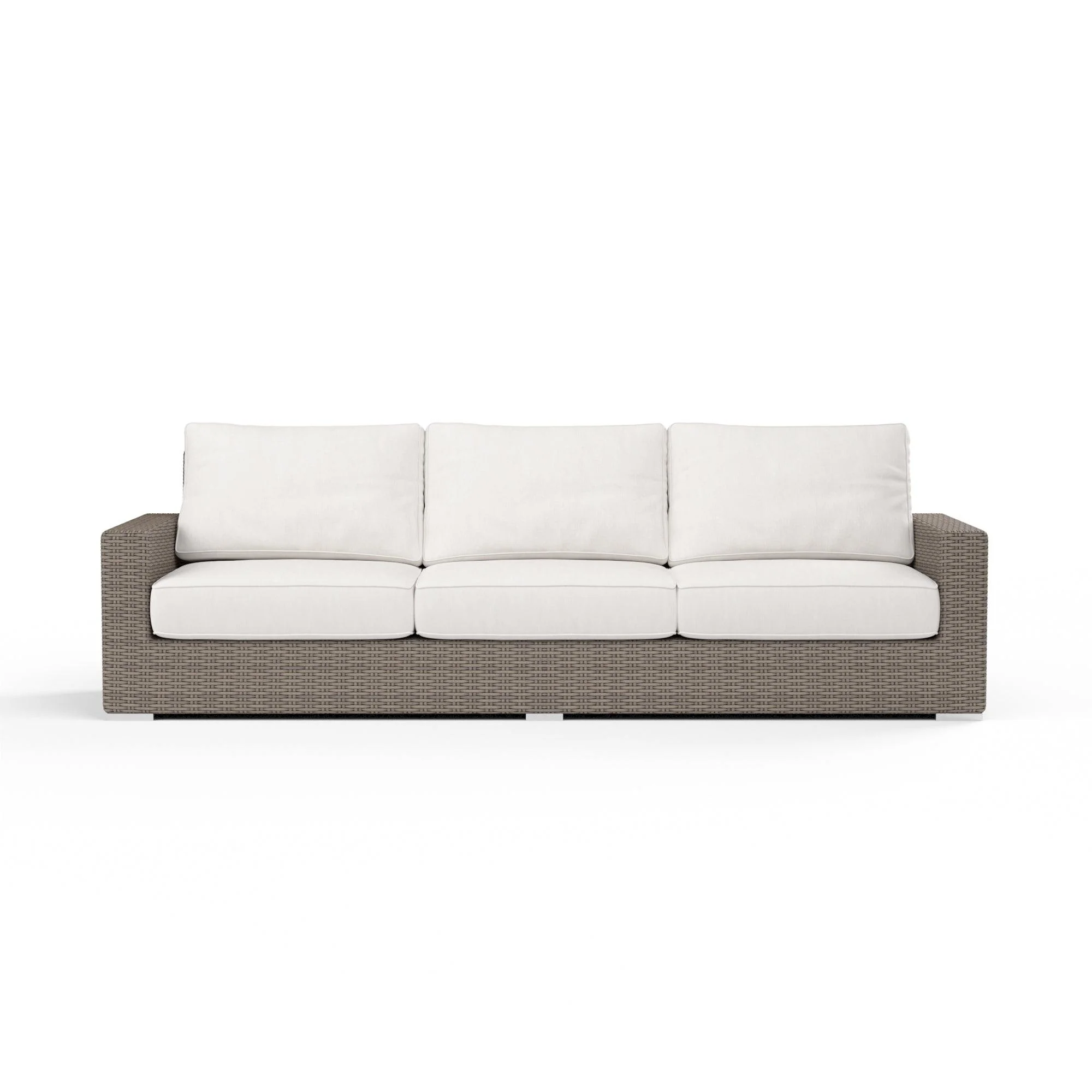 Coronado Sofa in Canvas Flax w/ Self Welt - Image 5