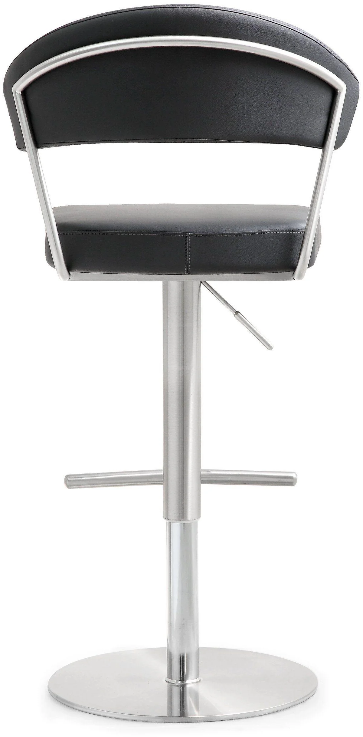 Cosmo Black Stainless Steel Barstool - Image 5