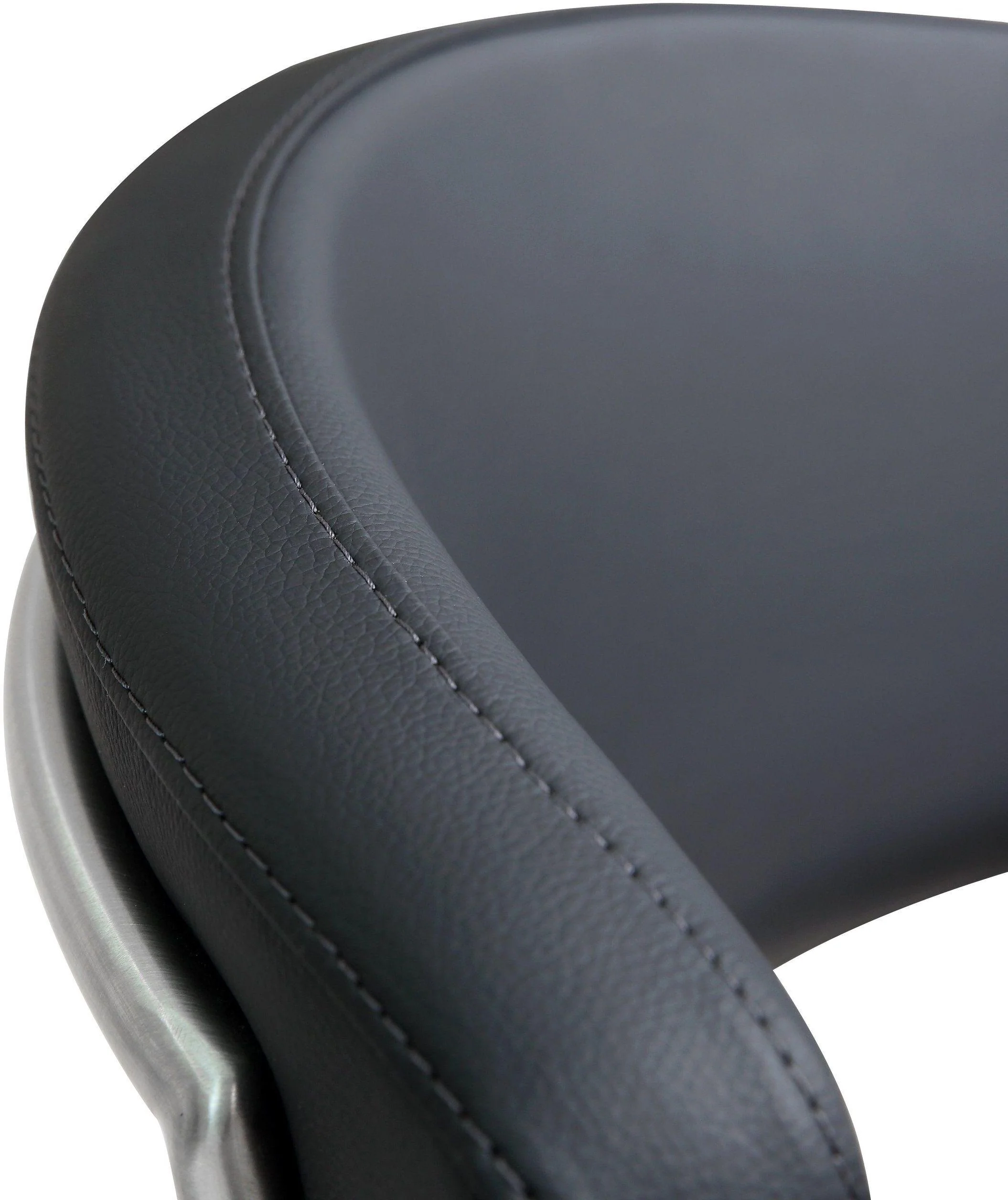 Cosmo Black Stainless Steel Barstool - Image 6