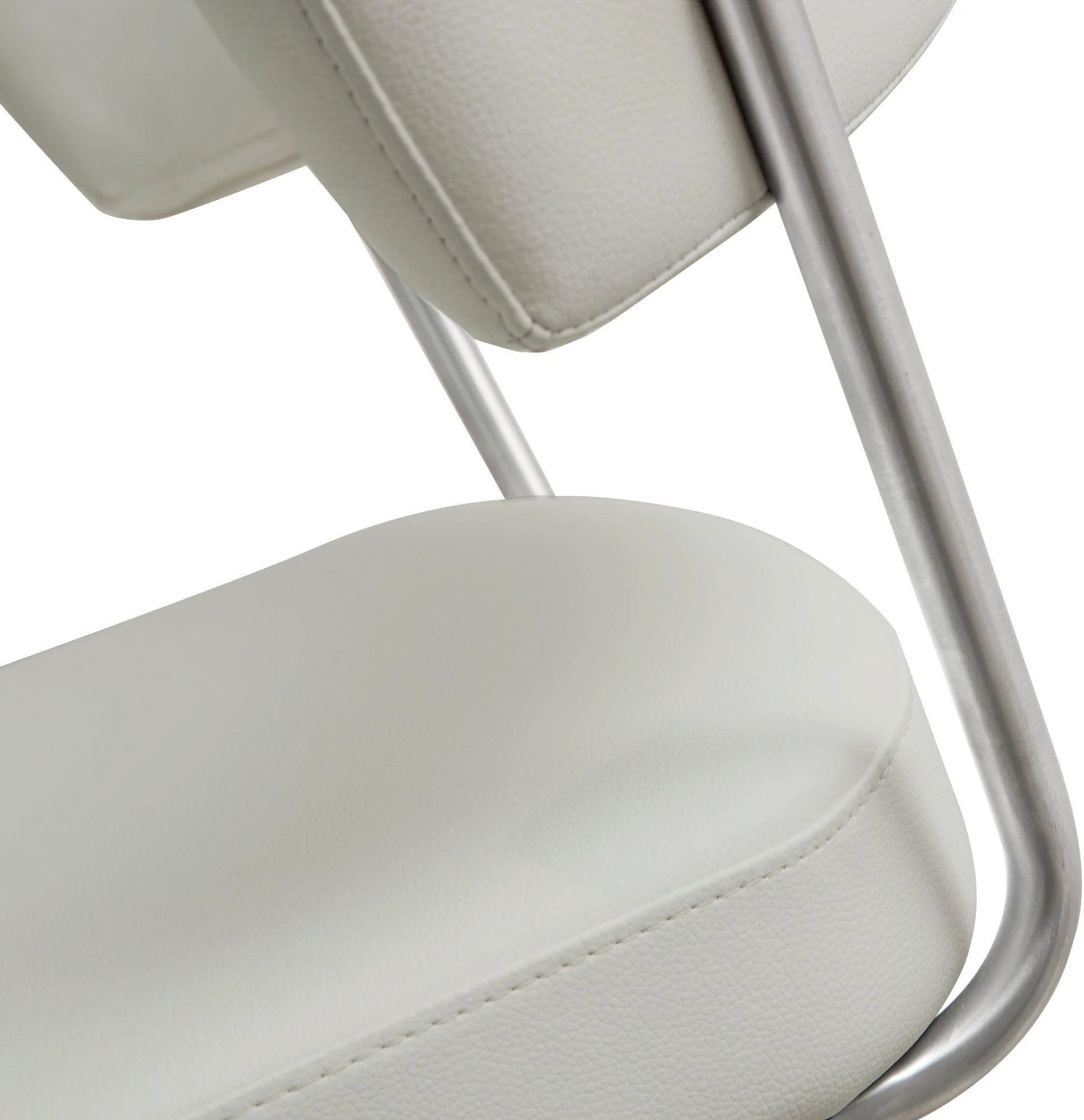 Cosmo Light Grey Stainless Steel Barstool - Image 6