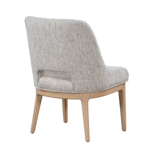 Cove Polyester Upholstered 33.5" Dining Chair - Set of 2 - Image 5