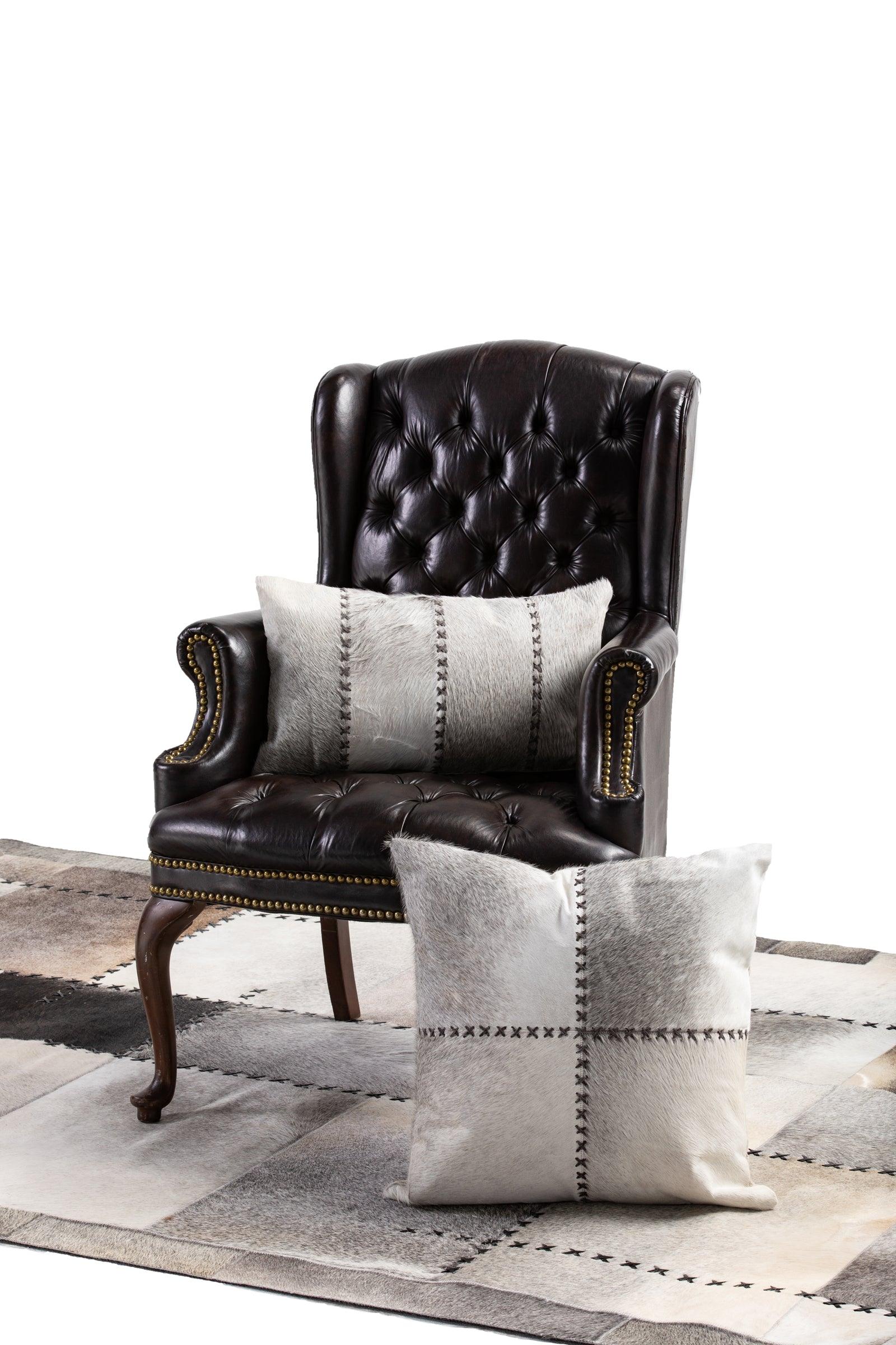 Cowhide Lumbar Cushion - Image 7