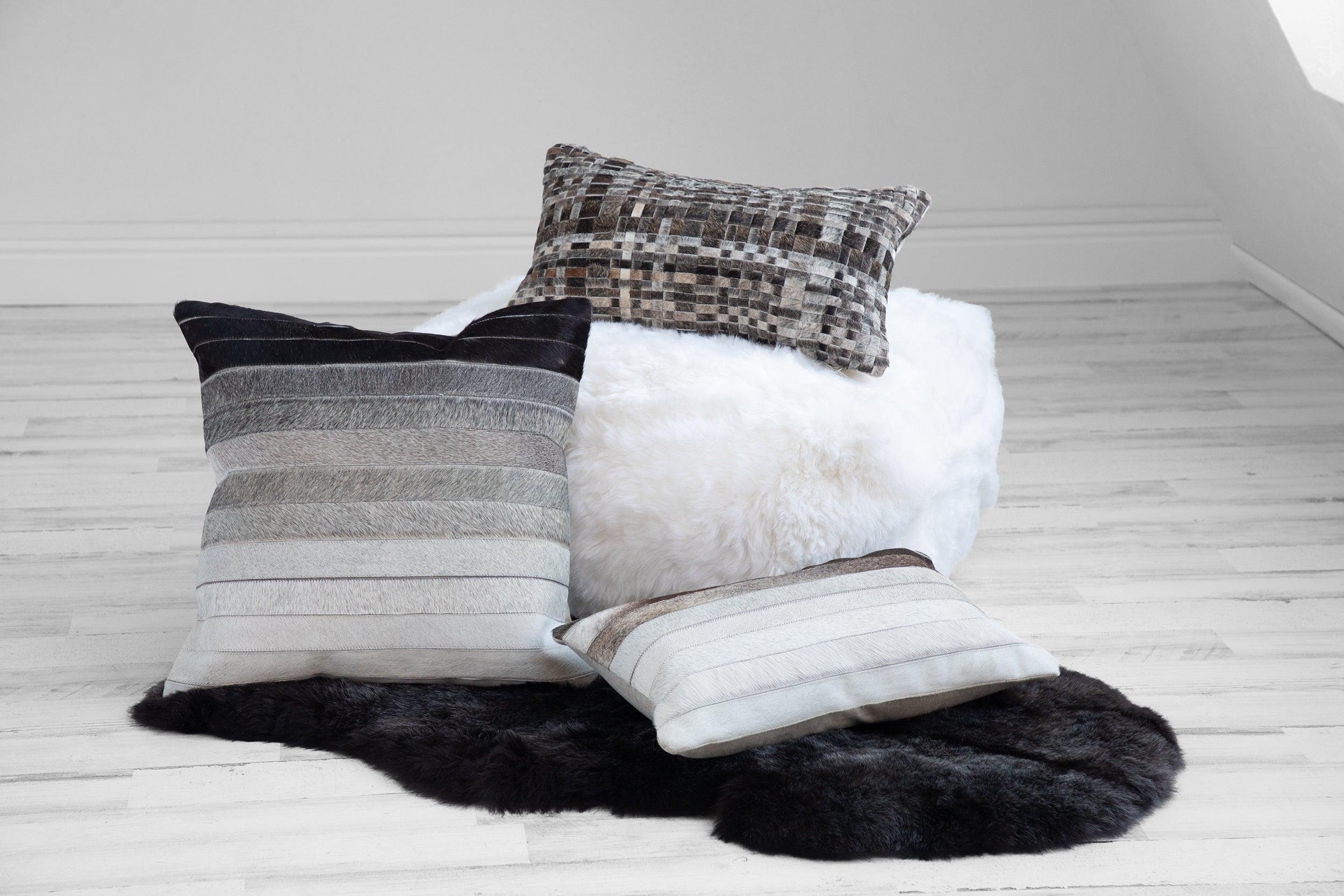 Cowhide Square Cushion - Image 5