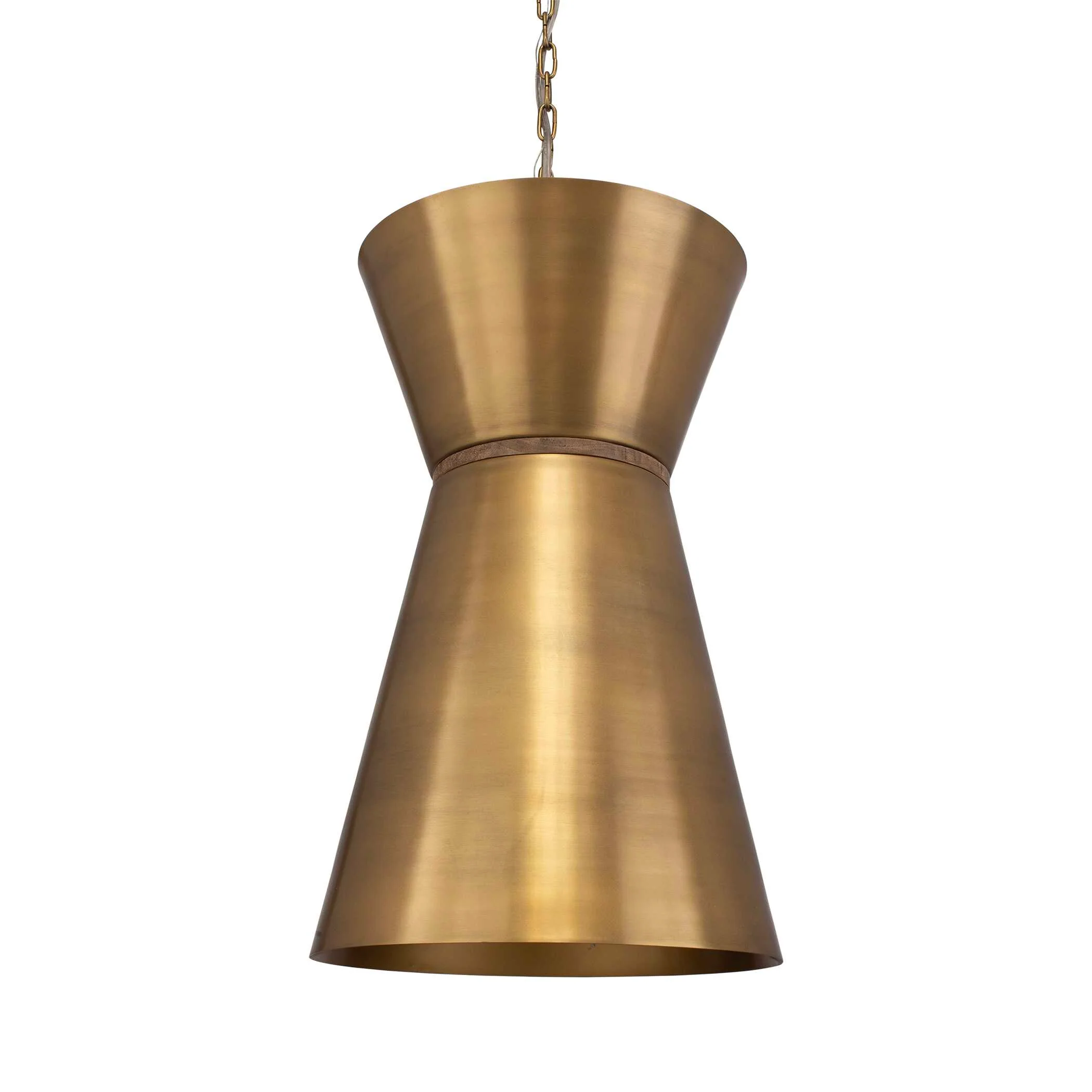 Crocker Brass 1 Light Mini Pendant - Image 3