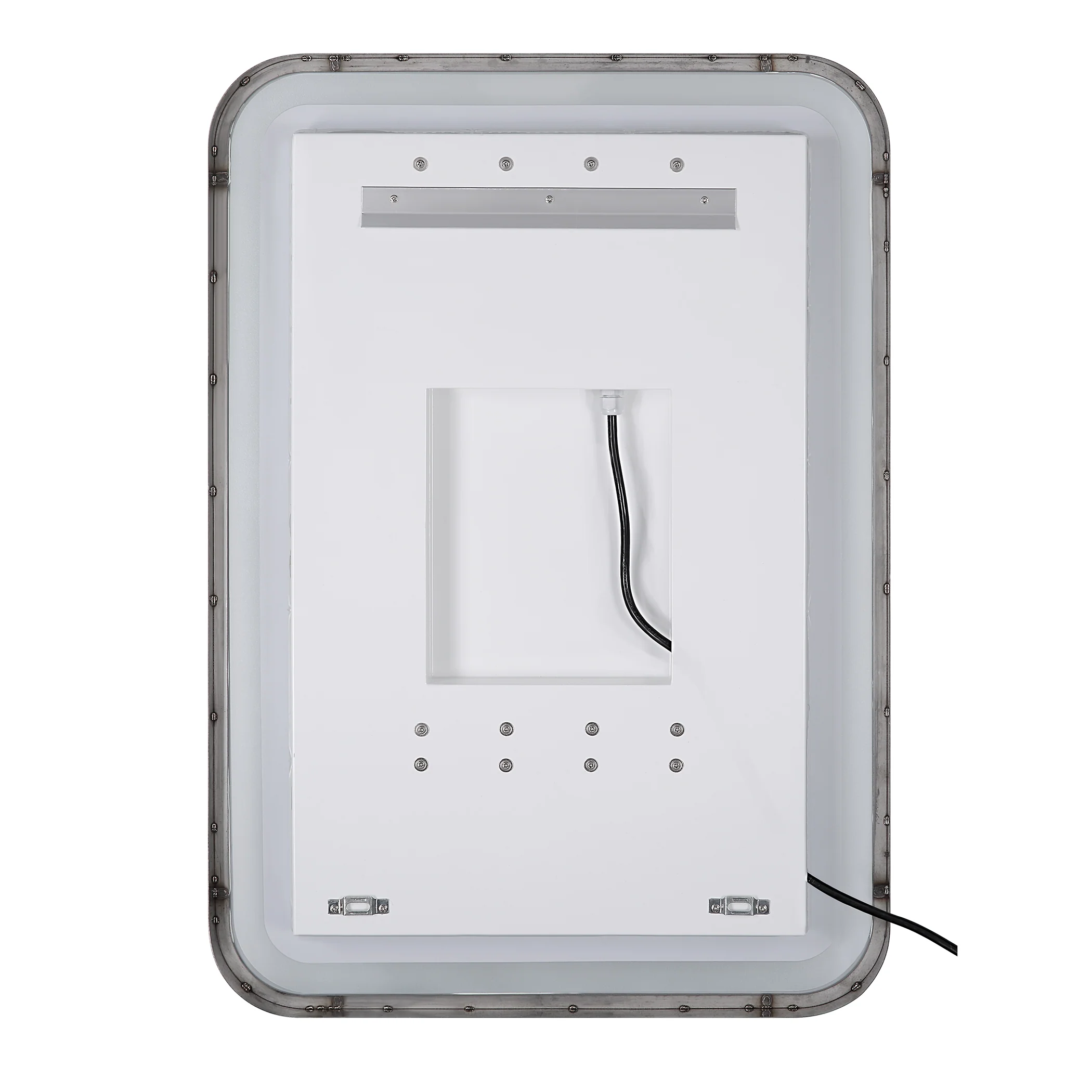 Crofton Lighted Black Large Mirror - Image 11