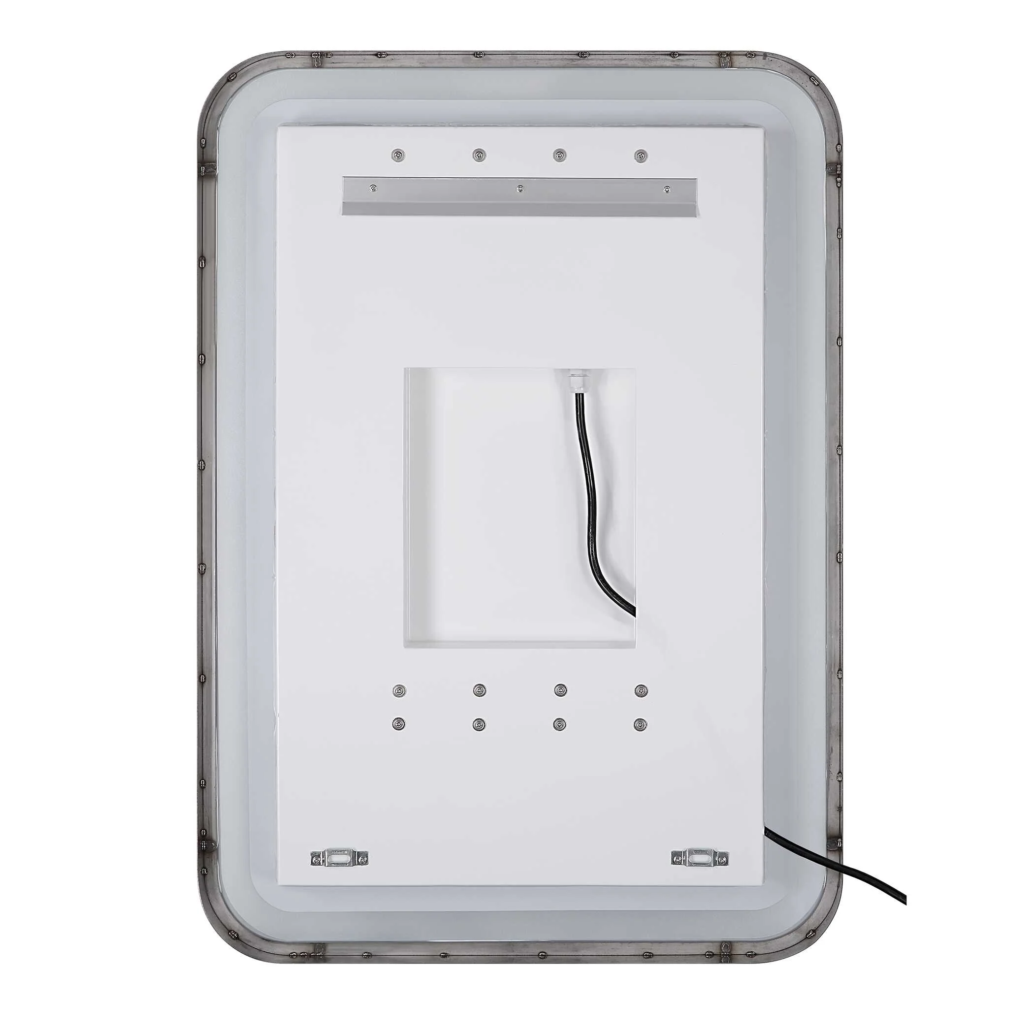 Crofton Lighted Black Large Mirror - Image 9