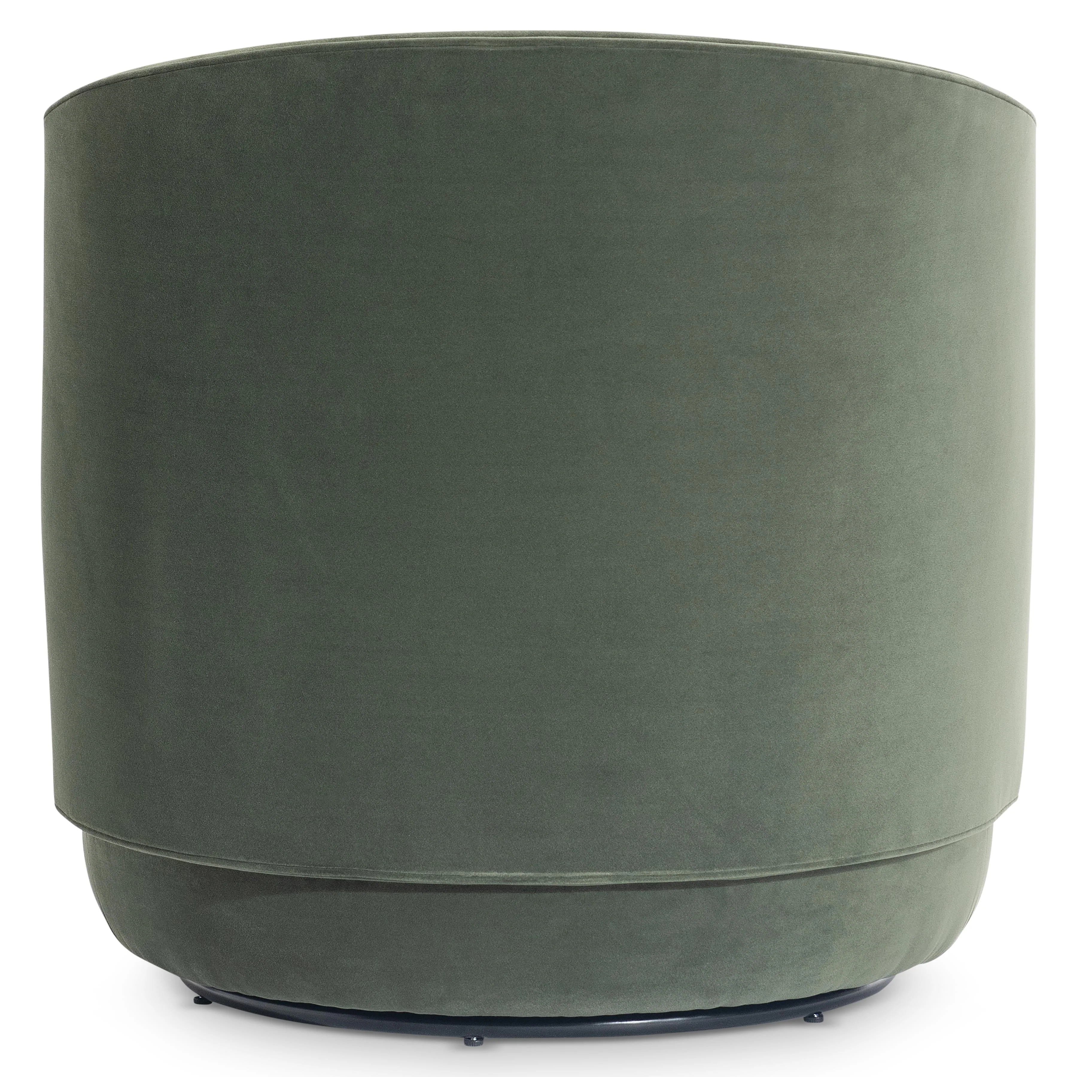 Crosby Fabric Swivel Chair - Image 4