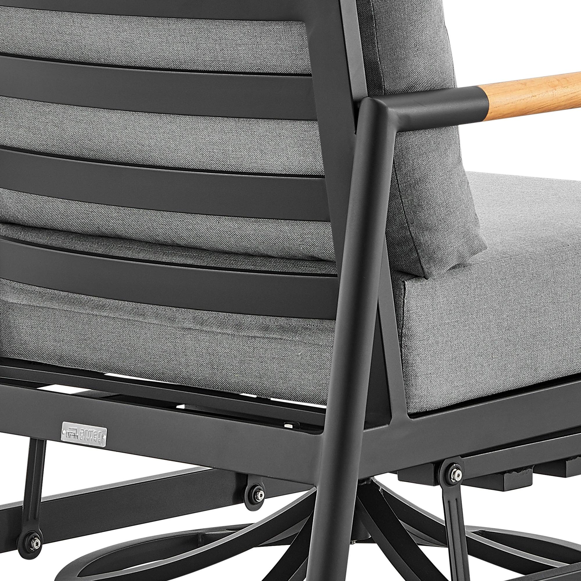 Crown Outdoor Swivel Chair - Image 6