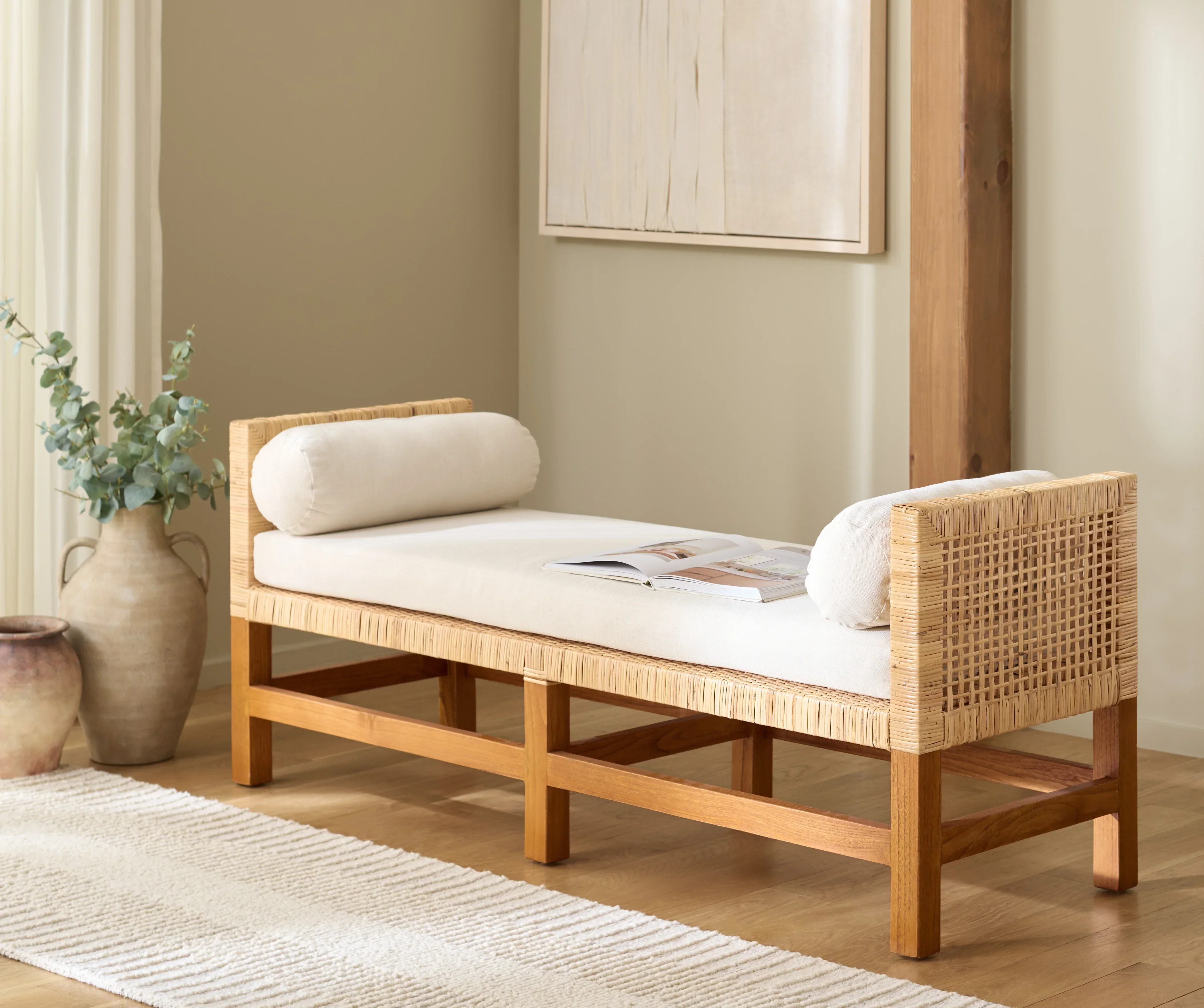 Cryslene Teakwood Bench - Image 2