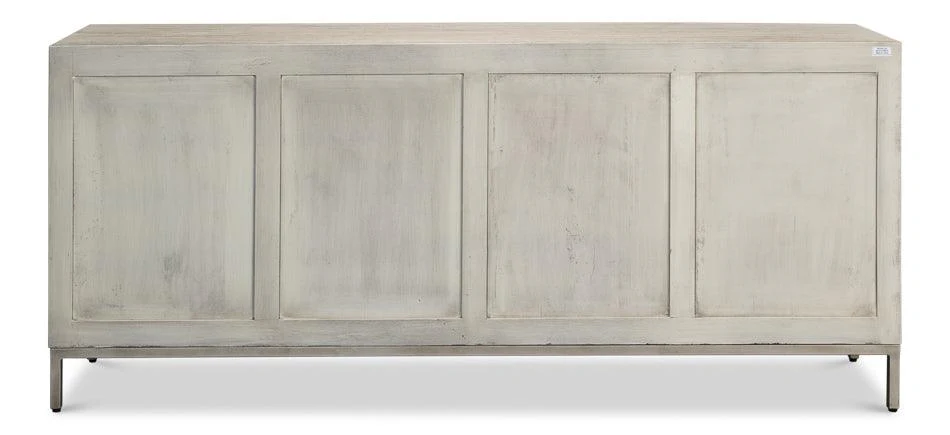 Cubist Four Door Sideboard - Image 4