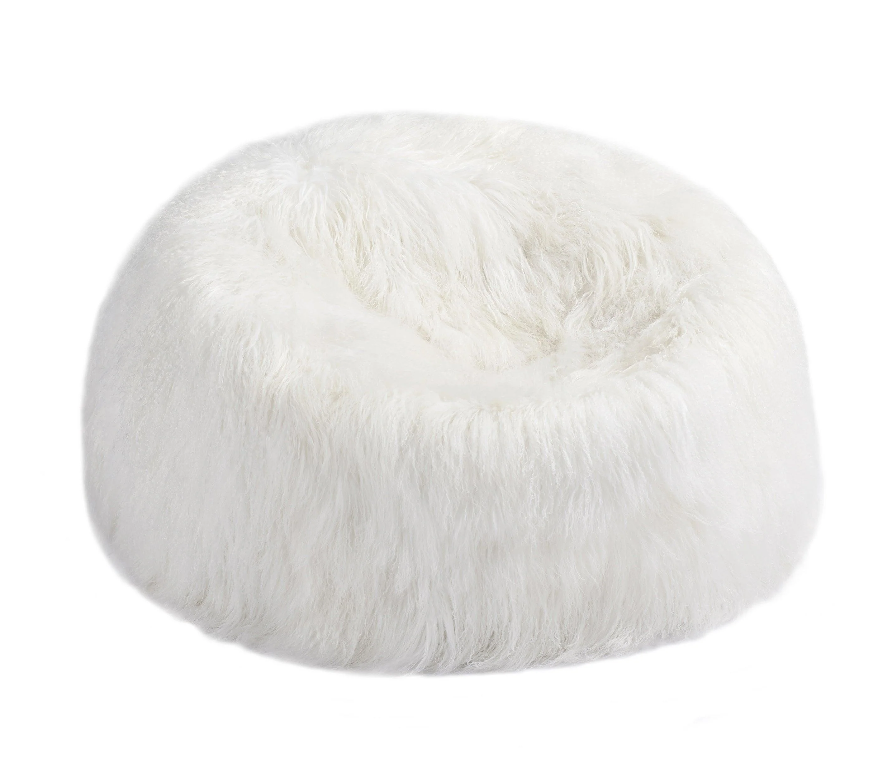 Cushion Longwool Tibetan Lamb Bean Bag - Image 3