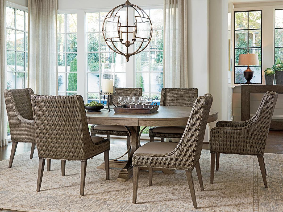 Cypress Point Brandon Woven Side Chair - Set of 2 - Image 2